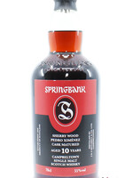 Springbank Springbank 10 Years Old 2012 2022 - Pedro Ximenez Cask Matured 55% (1 of 10800)