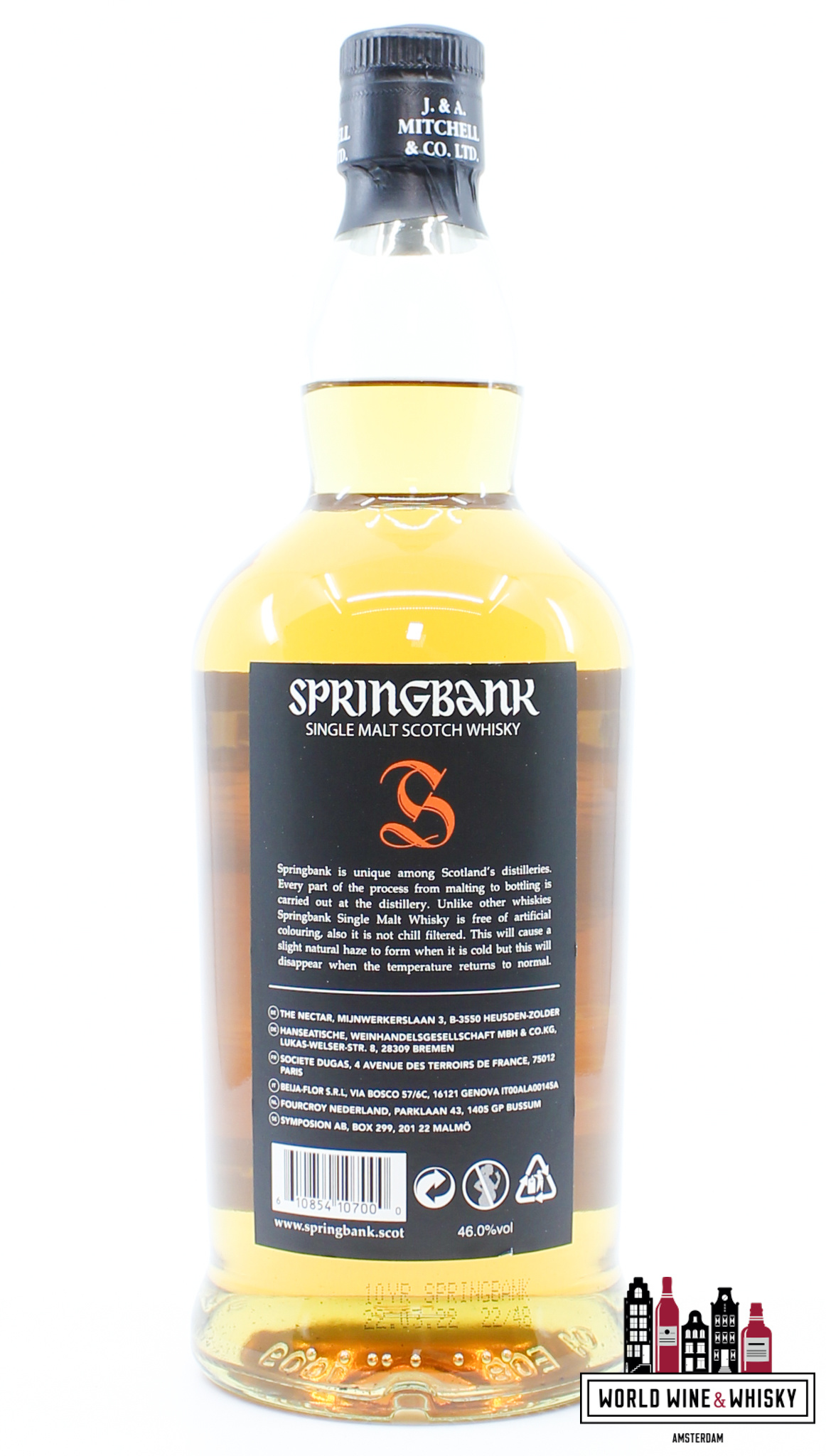 Springbank Springbank 10 Years Old 2022 - Orange/Black Edition (March) 46%