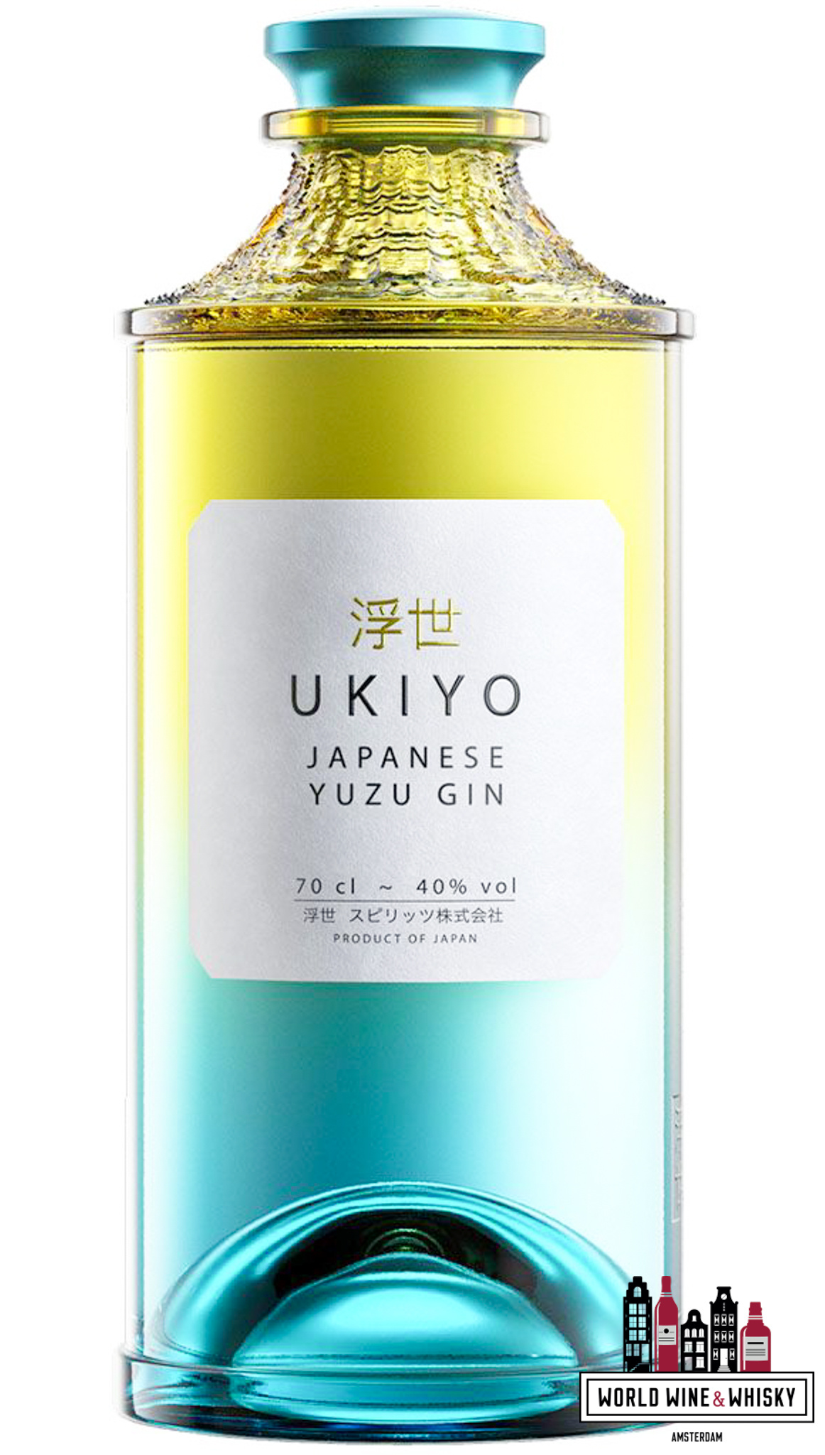 Ukiyo Gin Ukiyo Japanese Yuzu Gin 40%