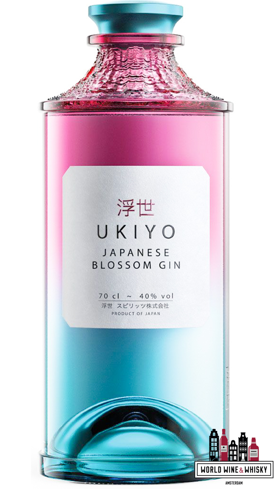 Ukiyo Gin Ukiyo Japanese Blossom Gin 40%