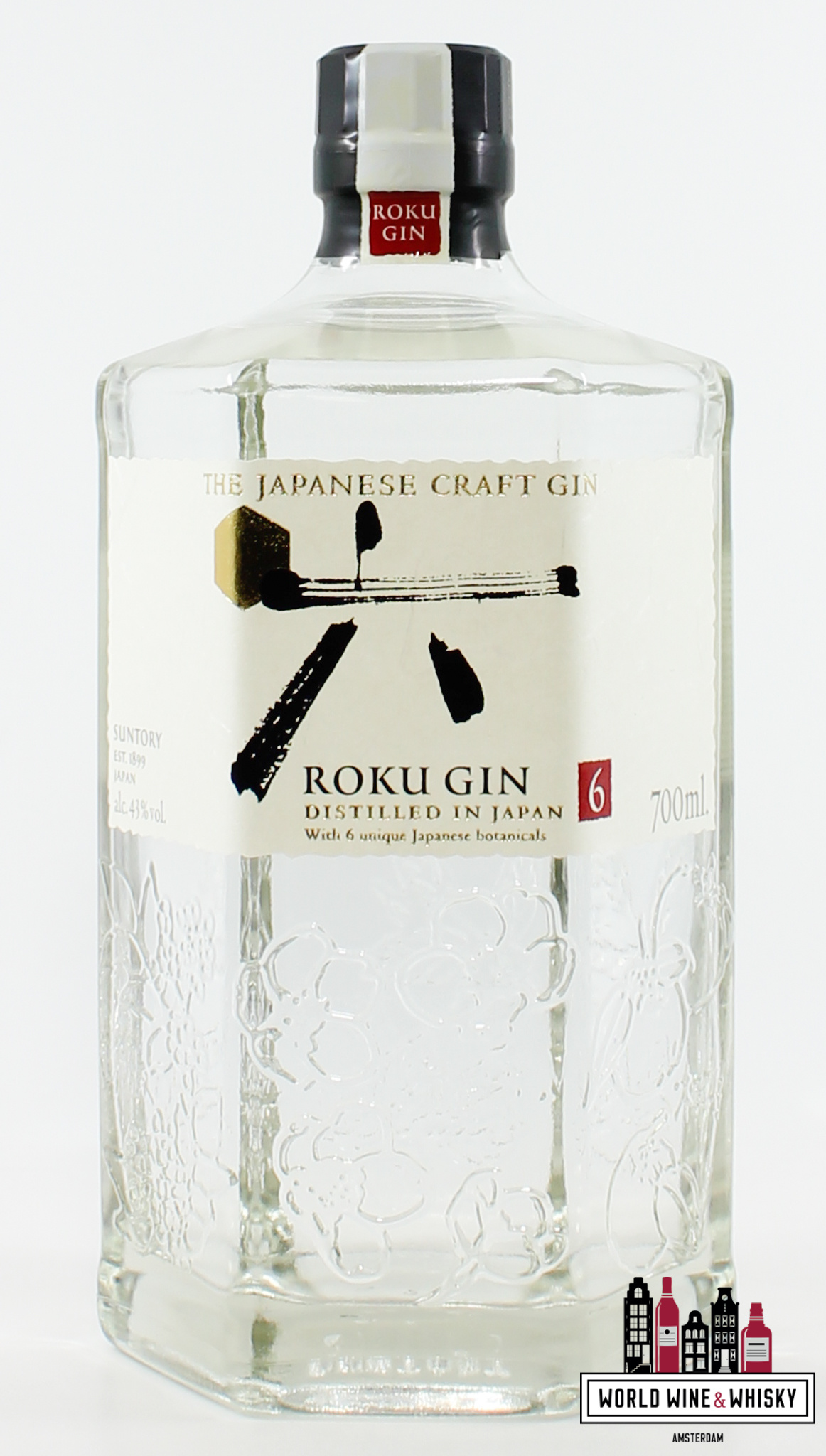 Roku Gin: The Japanese Craft Gin (Suntory) 43% bij World Wine & Whisky -  World Wine & Whisky