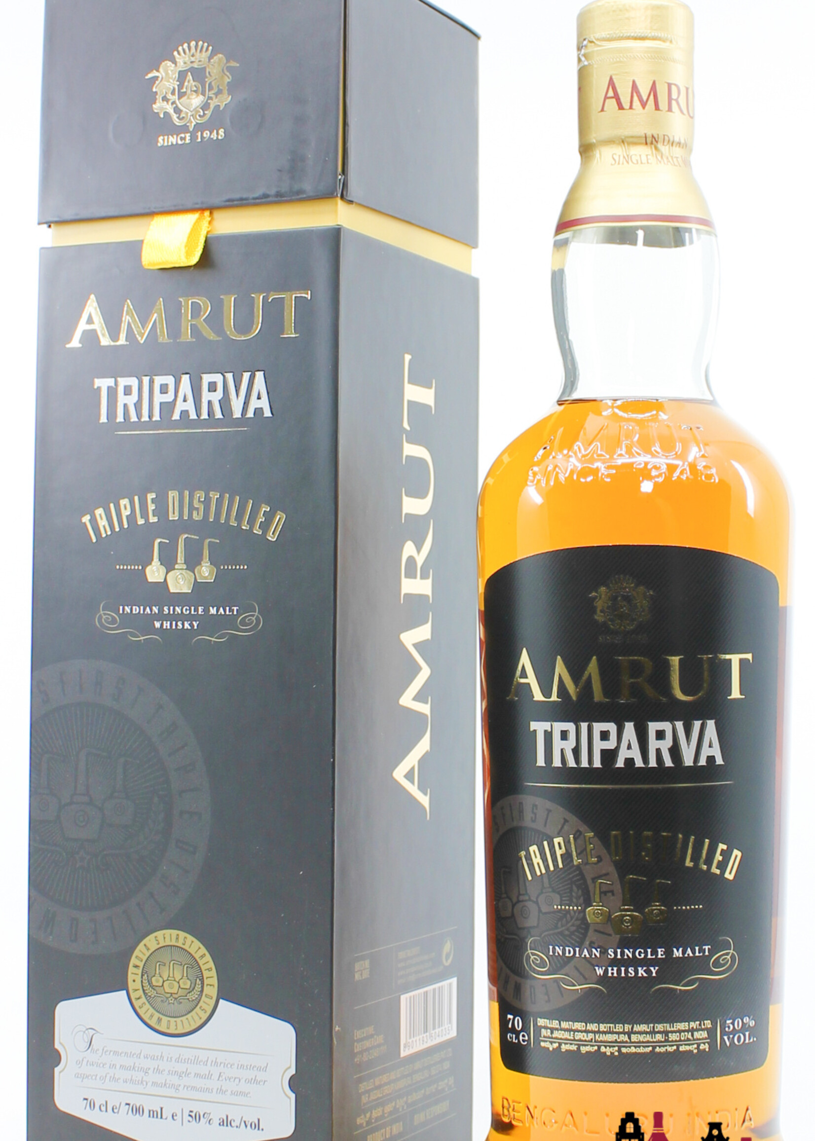 Amrut Amrut 2020 - Triparva Triple Distilled - Batch No. 1 50% (1 of 5400)
