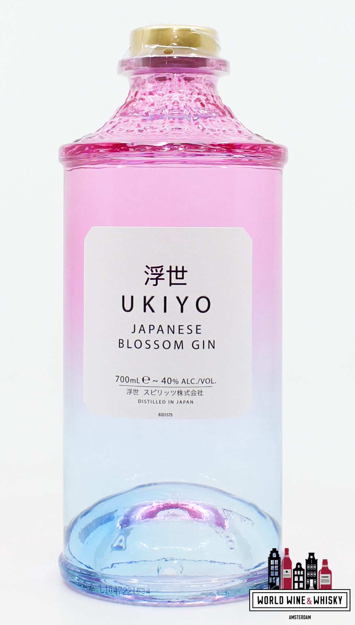 Ukiyo Gin Ukiyo Japanese Blossom Gin 40%