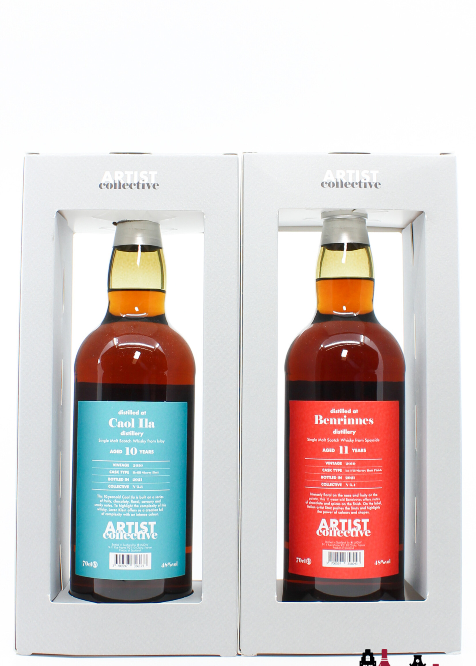 La Maison du Whisky (LMDW) The Artist Collective #5 - La Maison du Whisky - full set of 6 bottles