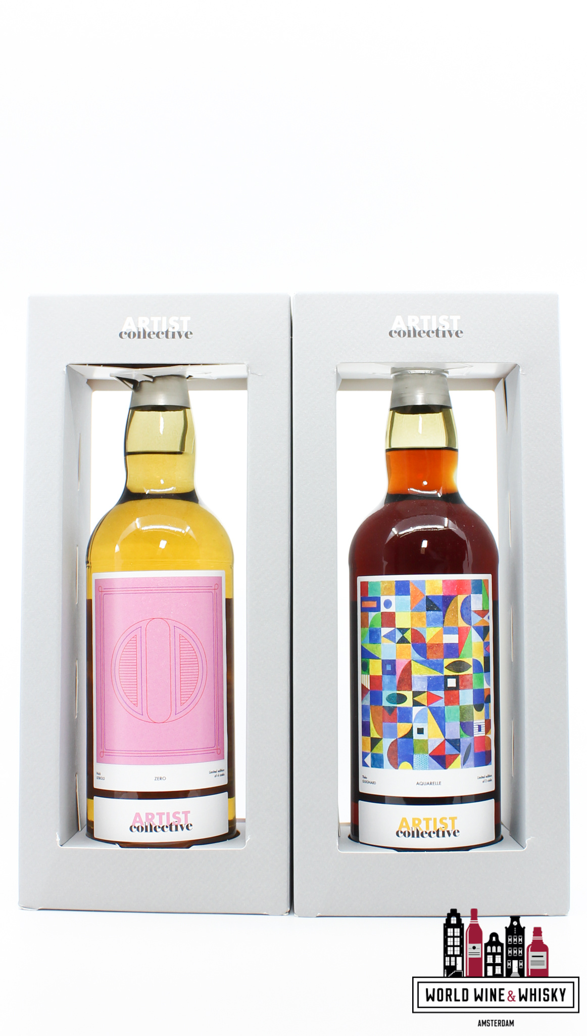 La Maison du Whisky (LMDW) The Artist Collective #5 - La Maison du Whisky - full set of 6 bottles