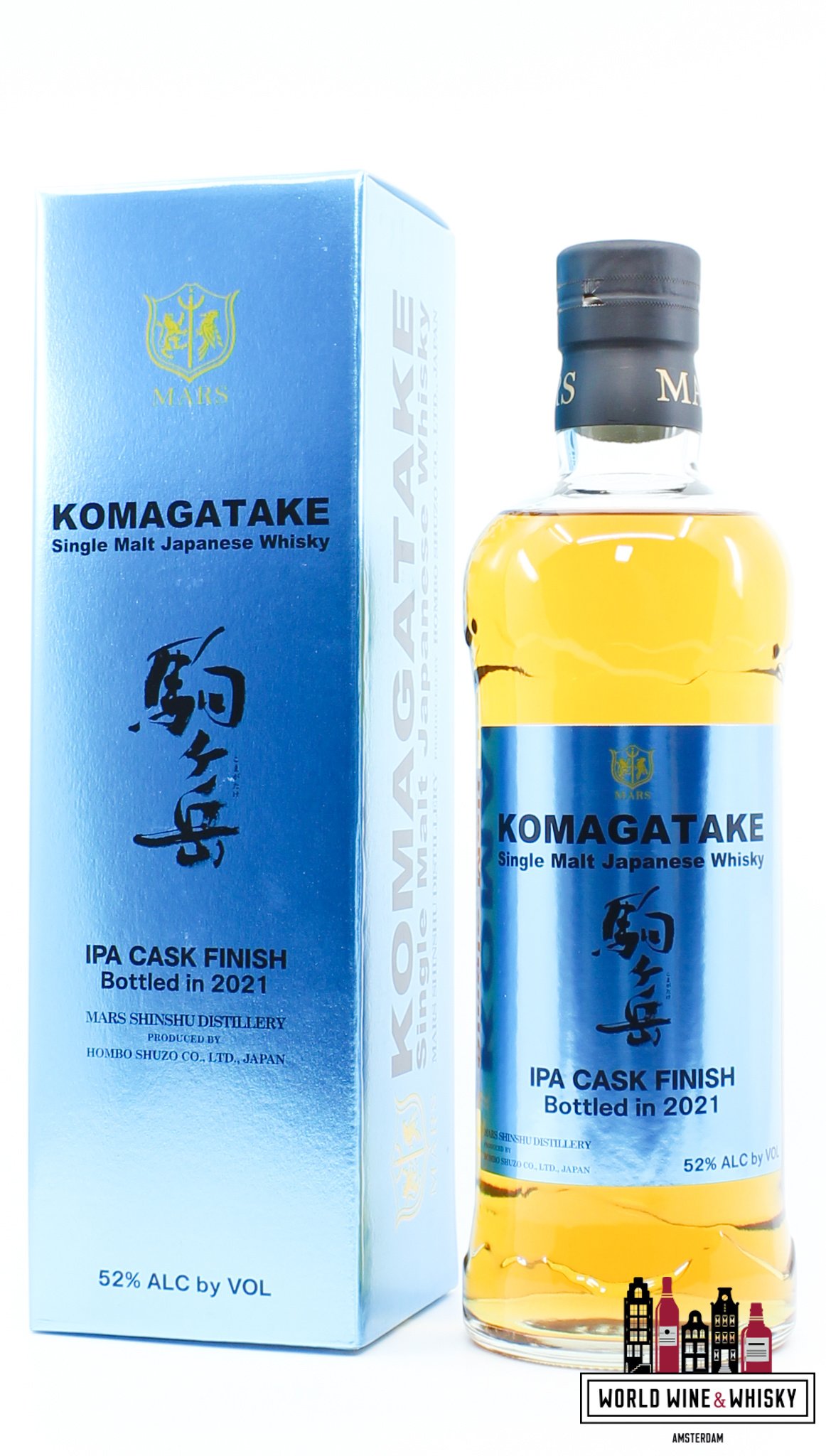 Shinshu Mars Mars Shinshu 2021 - Komagatake - IPA Cask Finish - Single Malt Japanese Whisky 52% (1 of 3000)