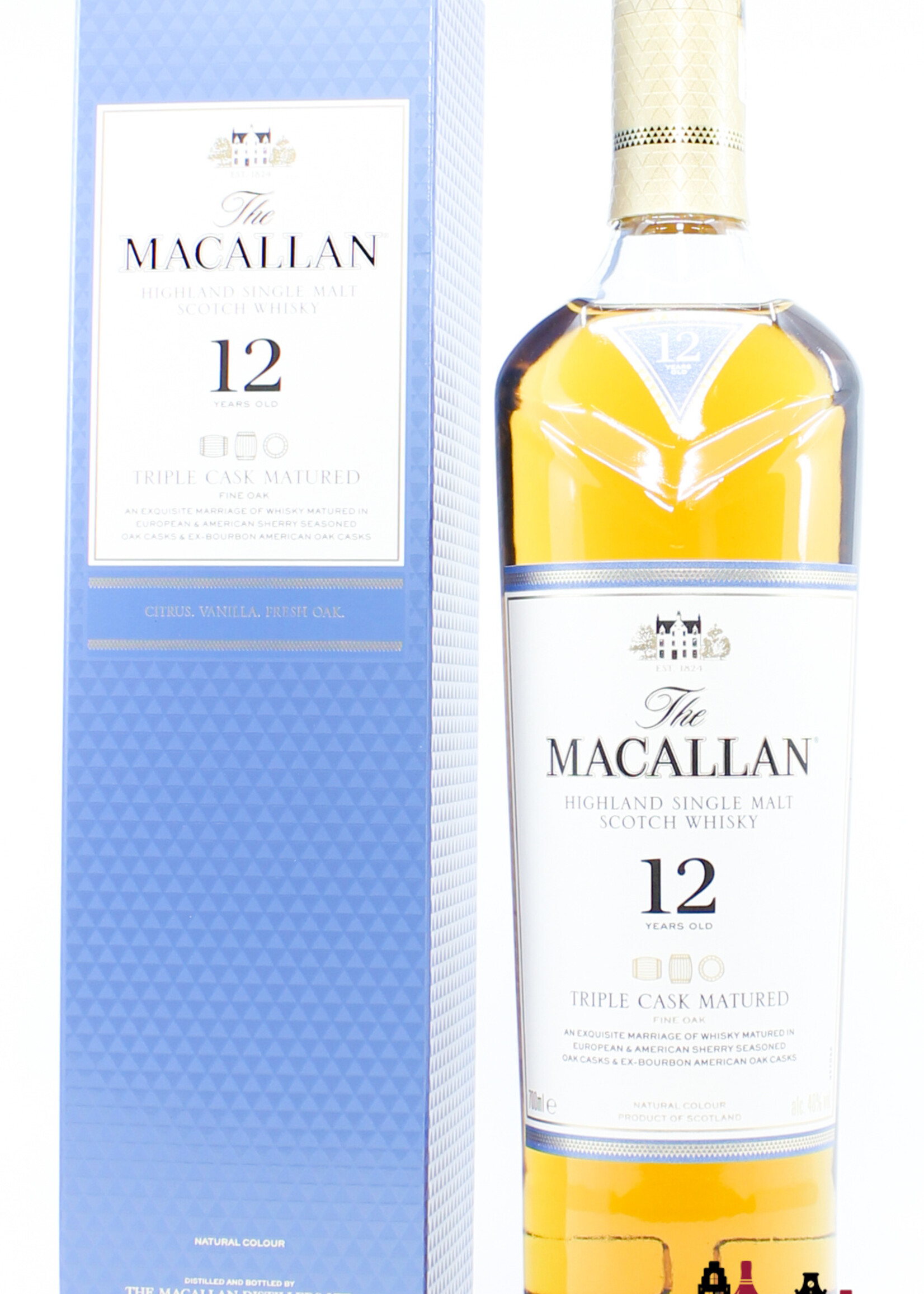 The Macallan Macallan 12 Years Old - Fine Oak - Triple Cask Matured 40%