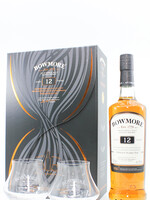 Bowmore Bowmore 12 Years Old - Giftpack / Giftbox incl. two special edition glasses 40%