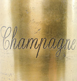 Champagne cooler Luxury golden Champagne cooler/ice bucket (for 1 bottle)