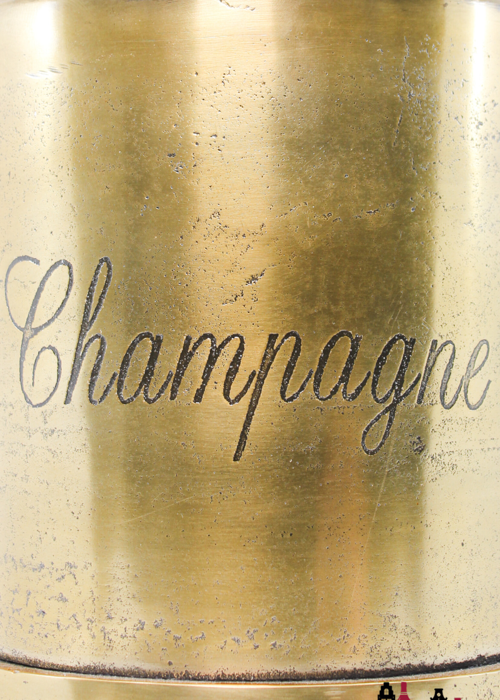 Champagne cooler Luxe gouden champagnekoeler/ice bucket (voor 1 fles)