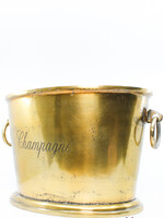Champagne cooler Luxury golden Champagne cooler/ice bucket (for 3/4 bottles)