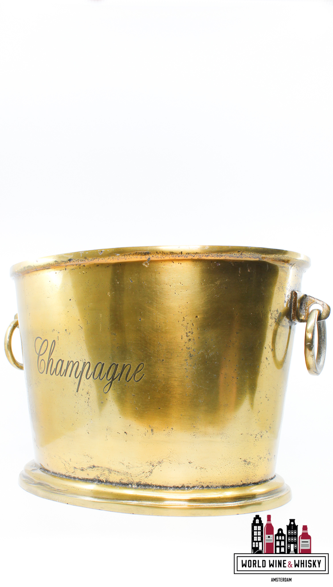 Champagne cooler Luxe gouden champagnekoeler/ice bucket (voor 3/4 flessen)