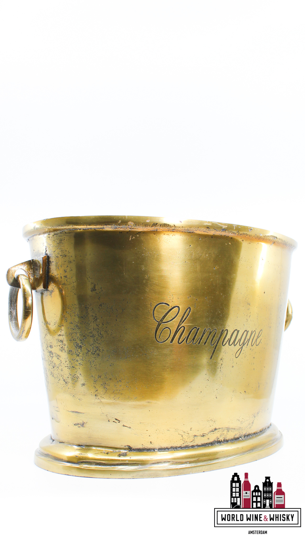 Champagne cooler Luxe gouden champagnekoeler/ice bucket (voor 3/4 flessen)