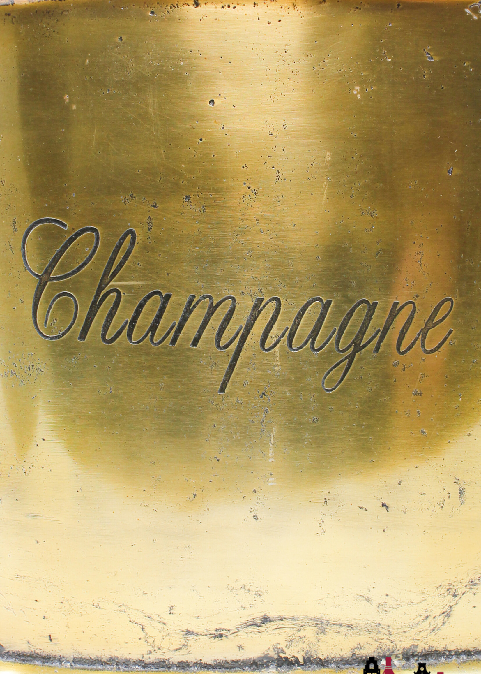 Champagne cooler Luxe gouden champagnekoeler/ice bucket (voor 3/4 flessen)