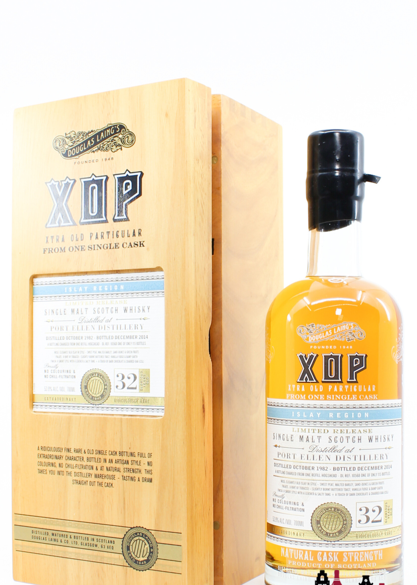 Port Ellen Port Ellen 32 Years Old 1982 2014 - XOP Xtra Old Particular - Douglas Laing - Cask 10568 53.9% (1 of 115)