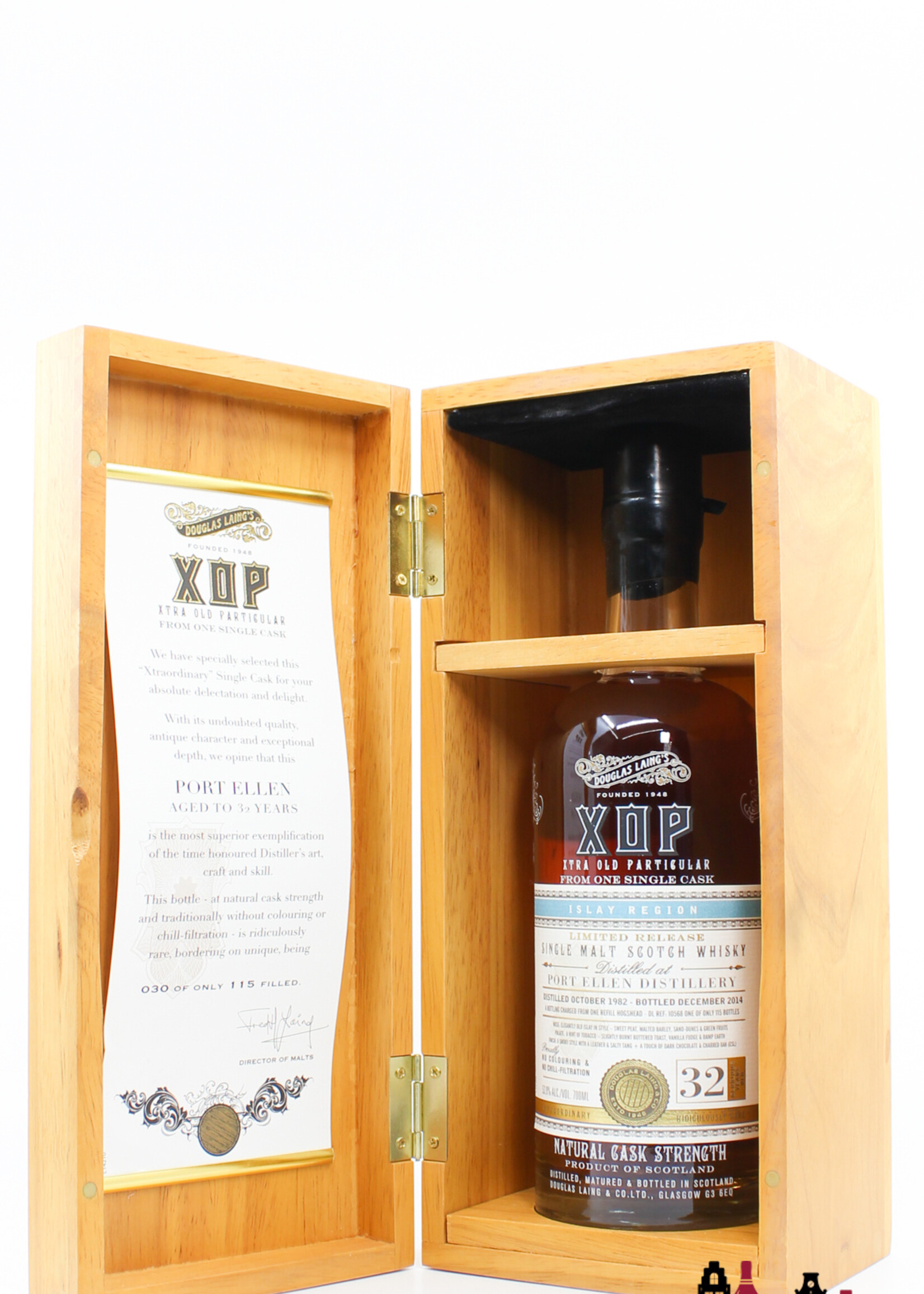 Port Ellen Port Ellen 32 Years Old 1982 2014 - XOP Xtra Old Particular - Douglas Laing - Cask 10568 53.9% (1 of 115)