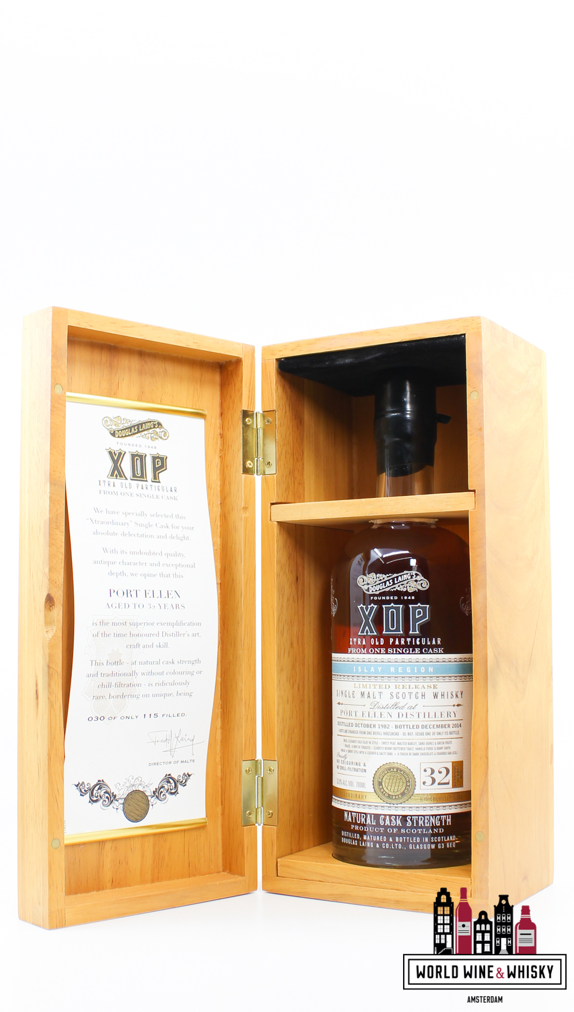 Port Ellen Port Ellen 32 Years Old 1982 2014 - XOP Xtra Old Particular - Douglas Laing - Cask 10568 53.9% (1 of 115)