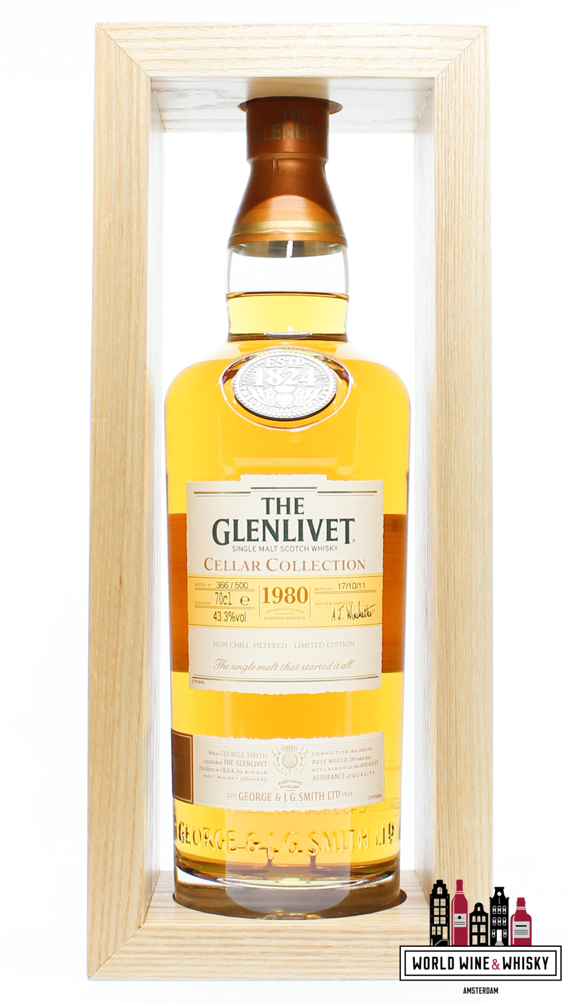Glenlivet Glenlivet 31 Years Old 1980 2011 - '80 Cellar Collection 43.3% (1 of 500)