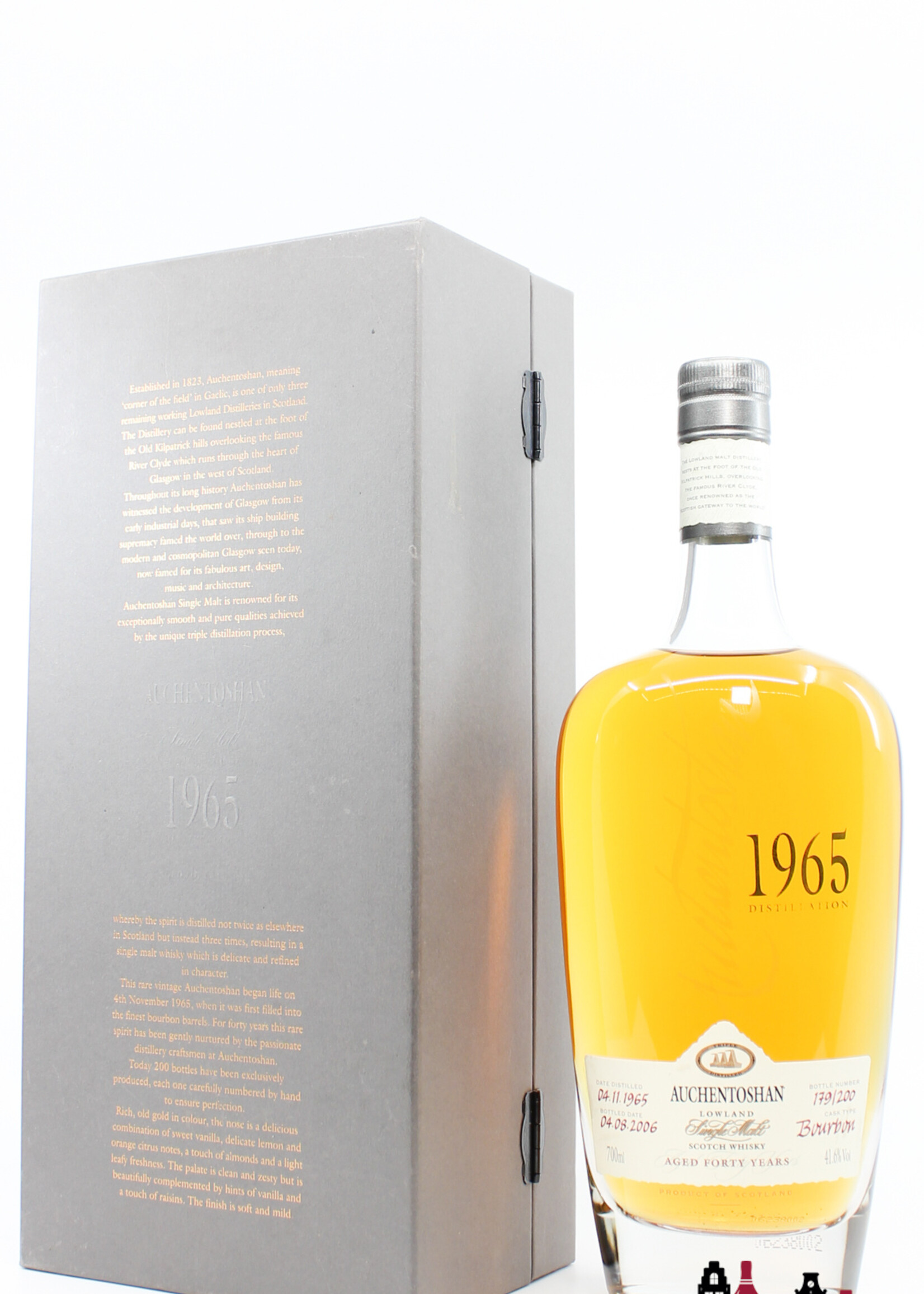 Auchentoshan Auchentoshan 40 Years Old 1965 2006 - Decanter 41.6% (1 of 200)