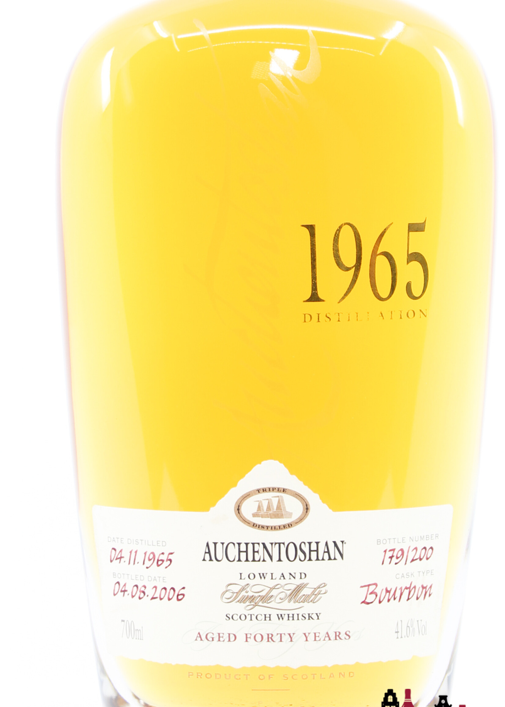 Auchentoshan Auchentoshan 40 Years Old 1965 2006 - Decanter 41.6% (1 of 200)
