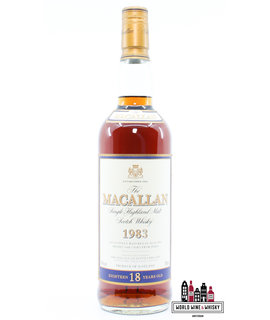 Macallan Macallan 18 Years Old 1983 2001 - Sherry Oak Casks - Vintage Release 43% (without the cardboard case)
