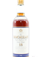 The Macallan Macallan 18 Years Old 1984 2002 - Sherry Oak Casks - Vintage Release 43% (without the cardboard case)