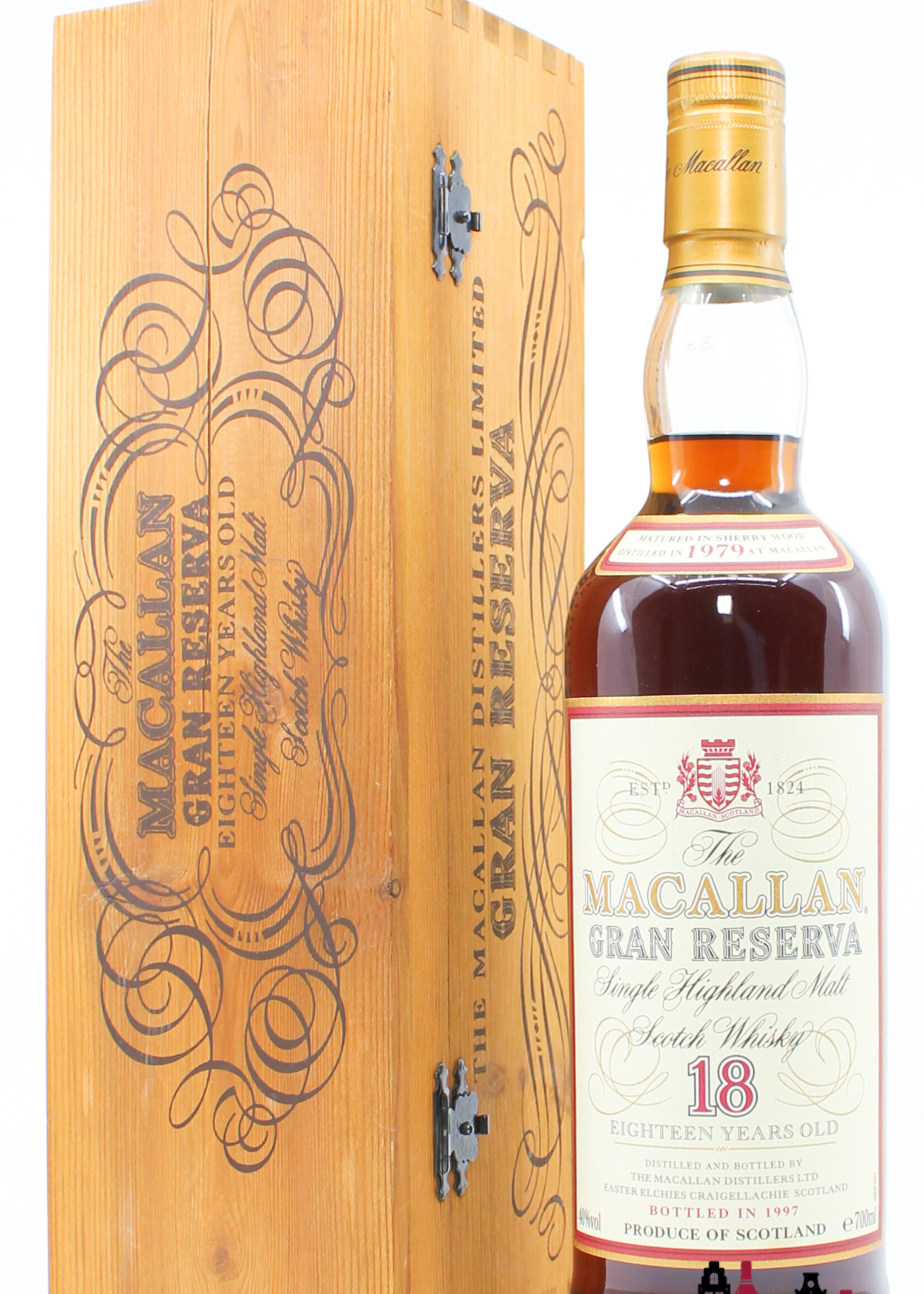 The Macallan Macallan 18 Years Old 1979 1997 - Gran Reserva - Sherry Cask 40%