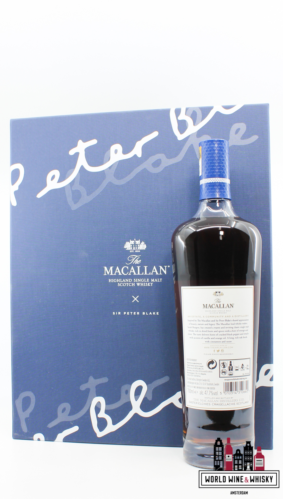 The Macallan Macallan 2021 - Sir Peter Blake - An Estate, a community and a Distillery 47.7% (new)