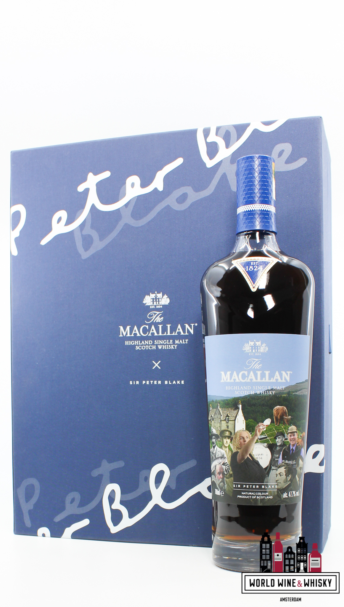 Macallan Macallan 2021 - Sir Peter Blake - An Estate, a community and a Distillery 47.7% (margin)