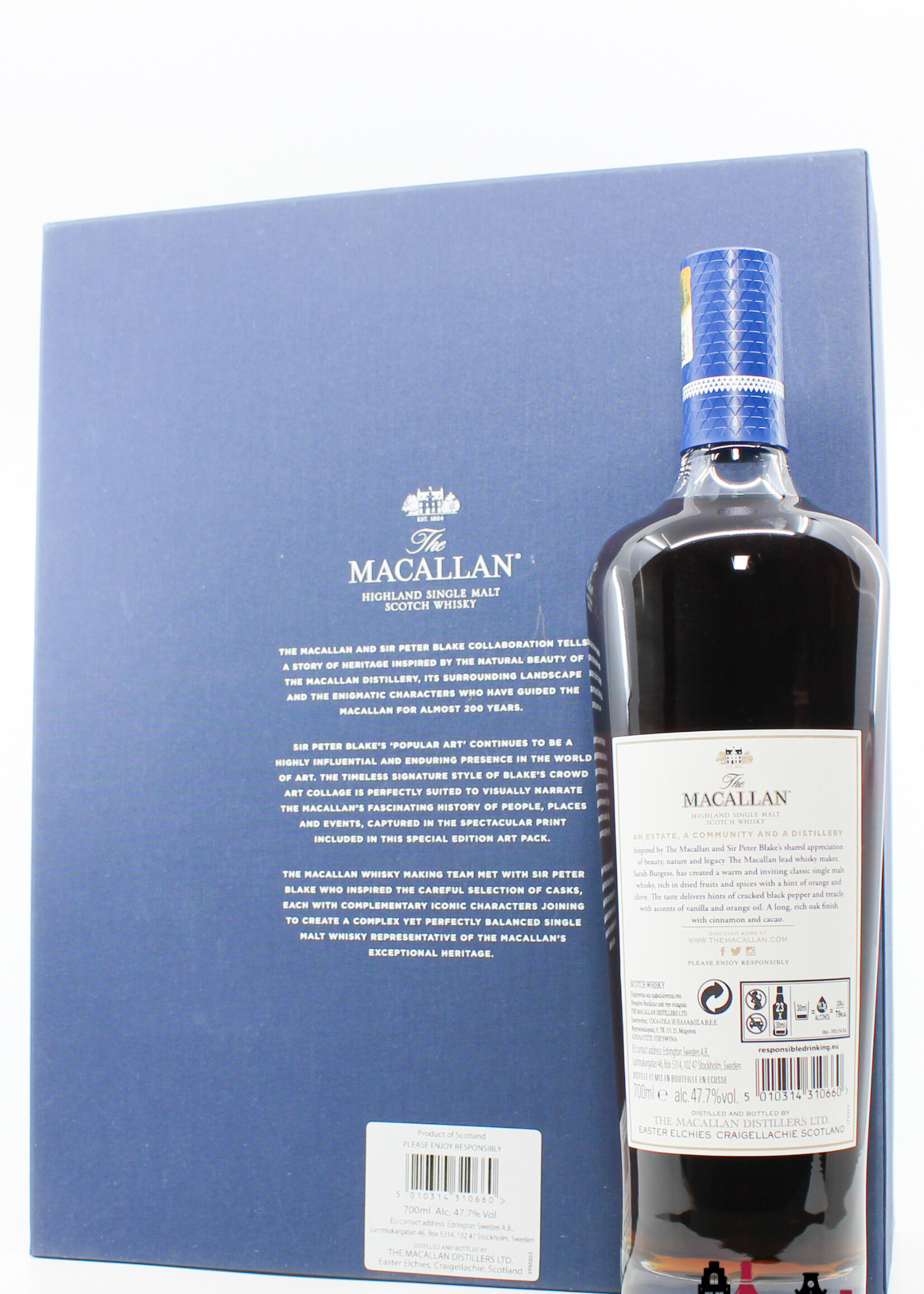 The Macallan Macallan 2021 - Sir Peter Blake - An Estate, a community and a Distillery 47.7%