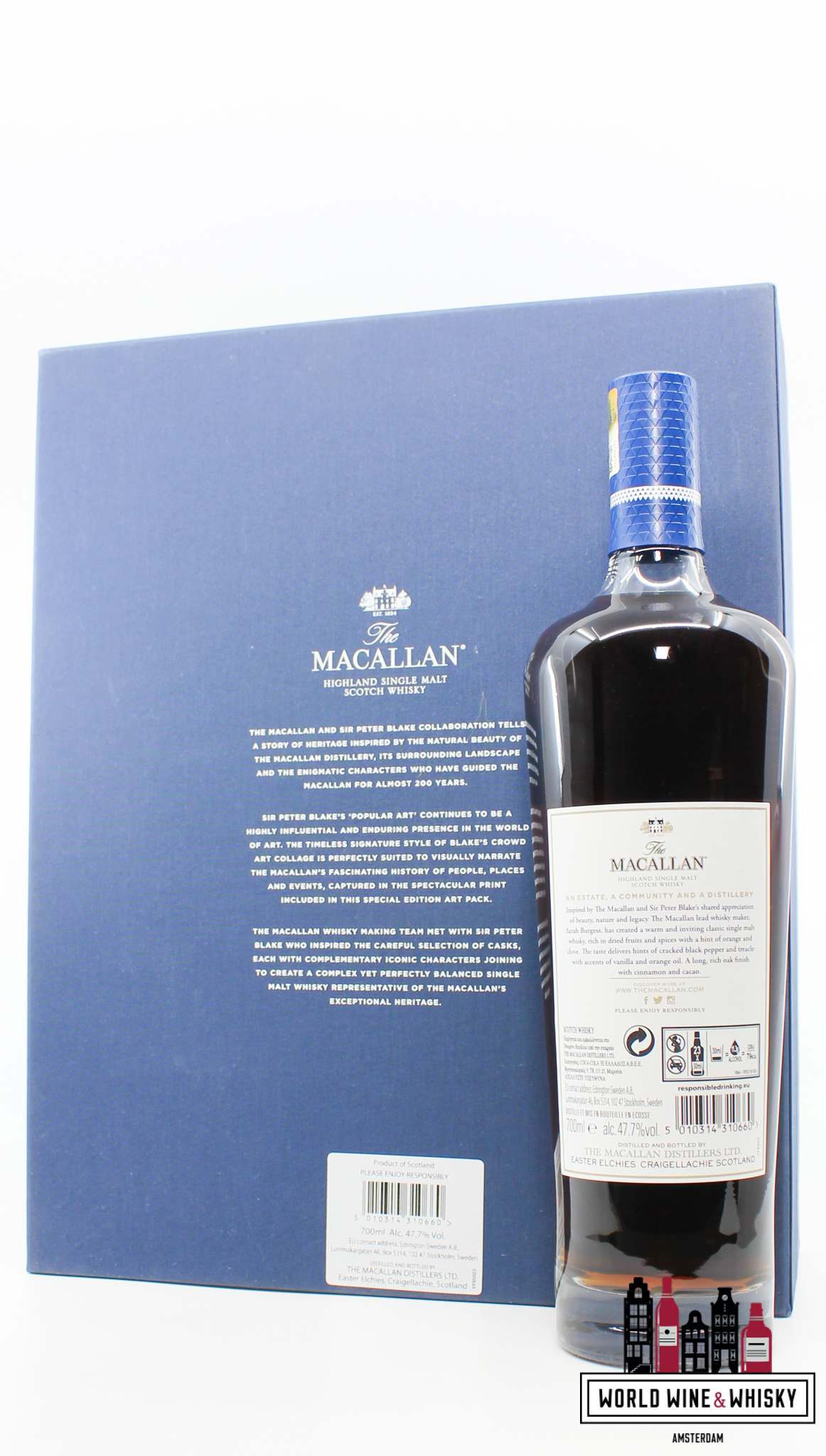 The Macallan Macallan 2021 - Sir Peter Blake - An Estate, a community and a Distillery 47.7%