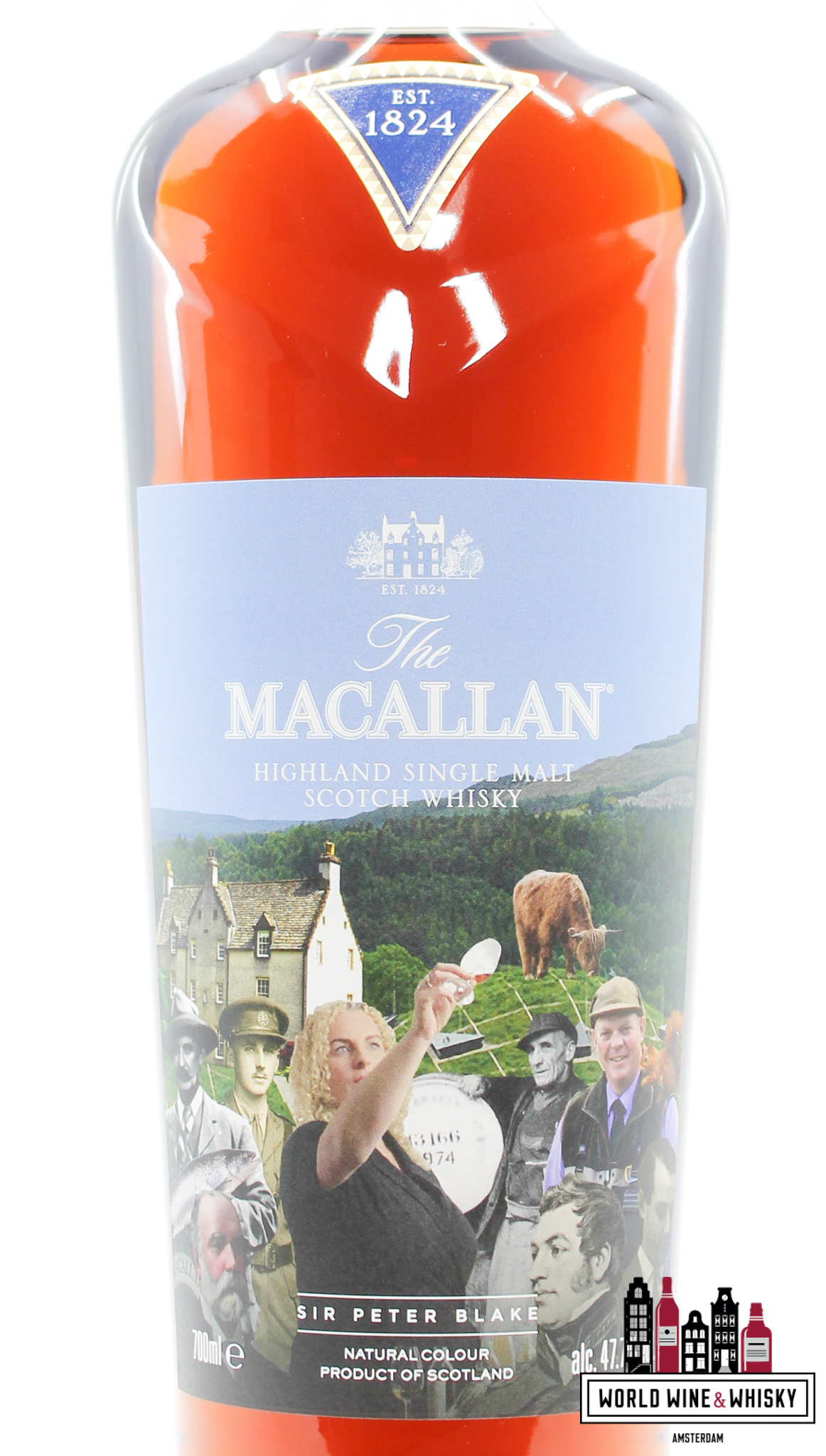 The Macallan Macallan 2021 - Sir Peter Blake - An Estate, a community and a Distillery 47.7%