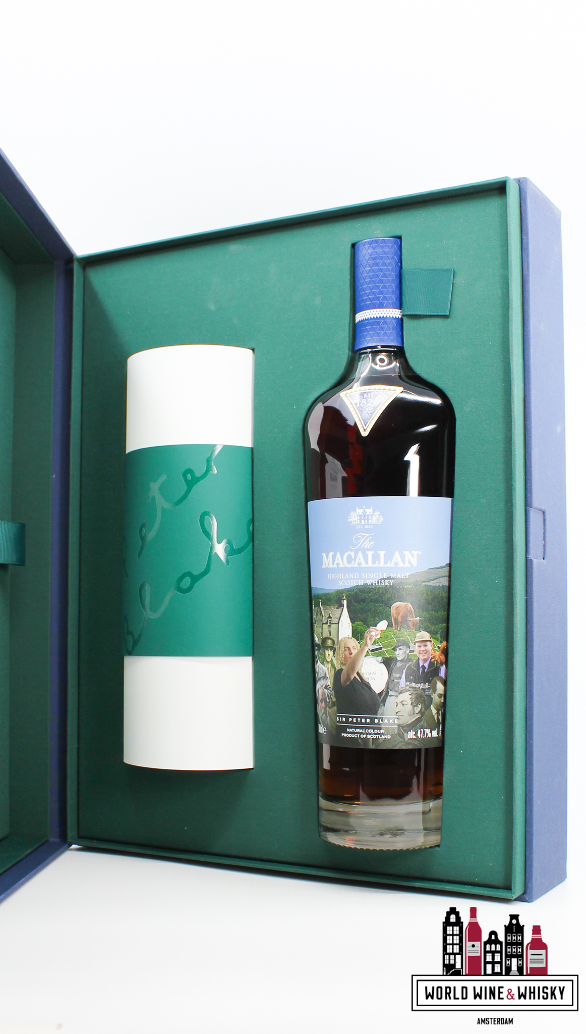 Macallan Macallan 2021 - Sir Peter Blake - An Estate, a community and a Distillery 47.7% (margin)