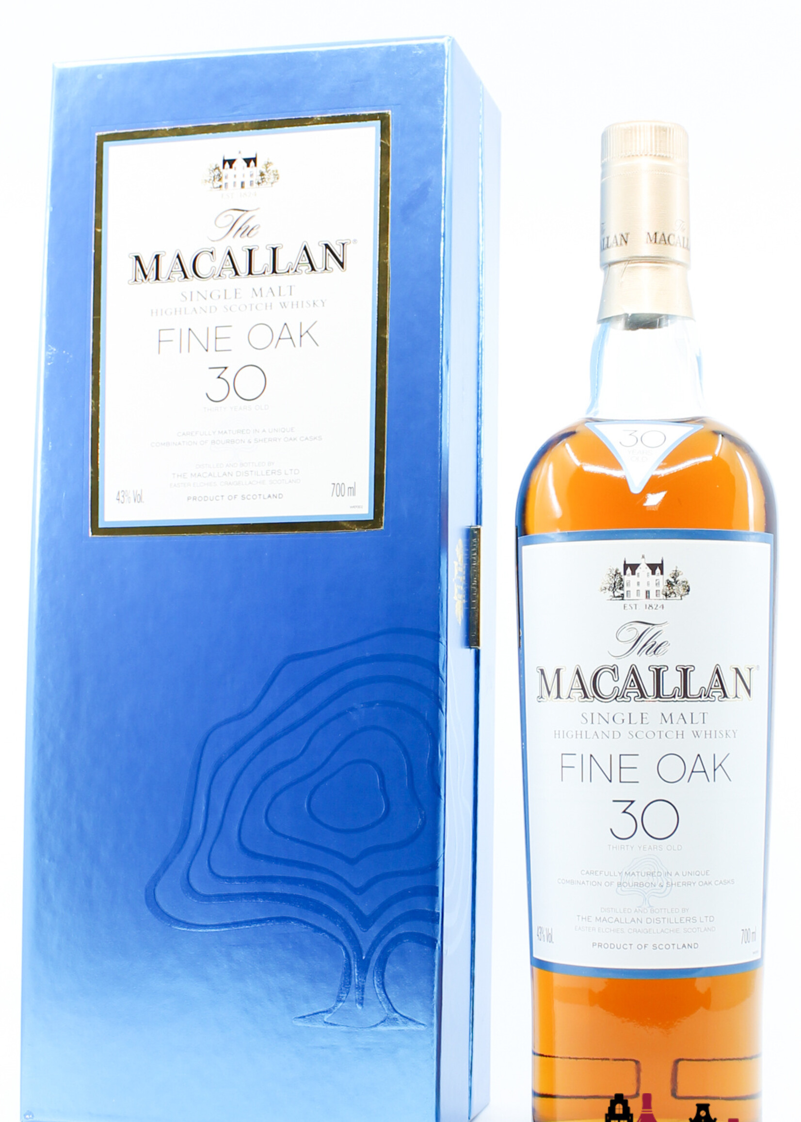 The Macallan Macallan 30 Years Old 2007 - Fine Oak 43%