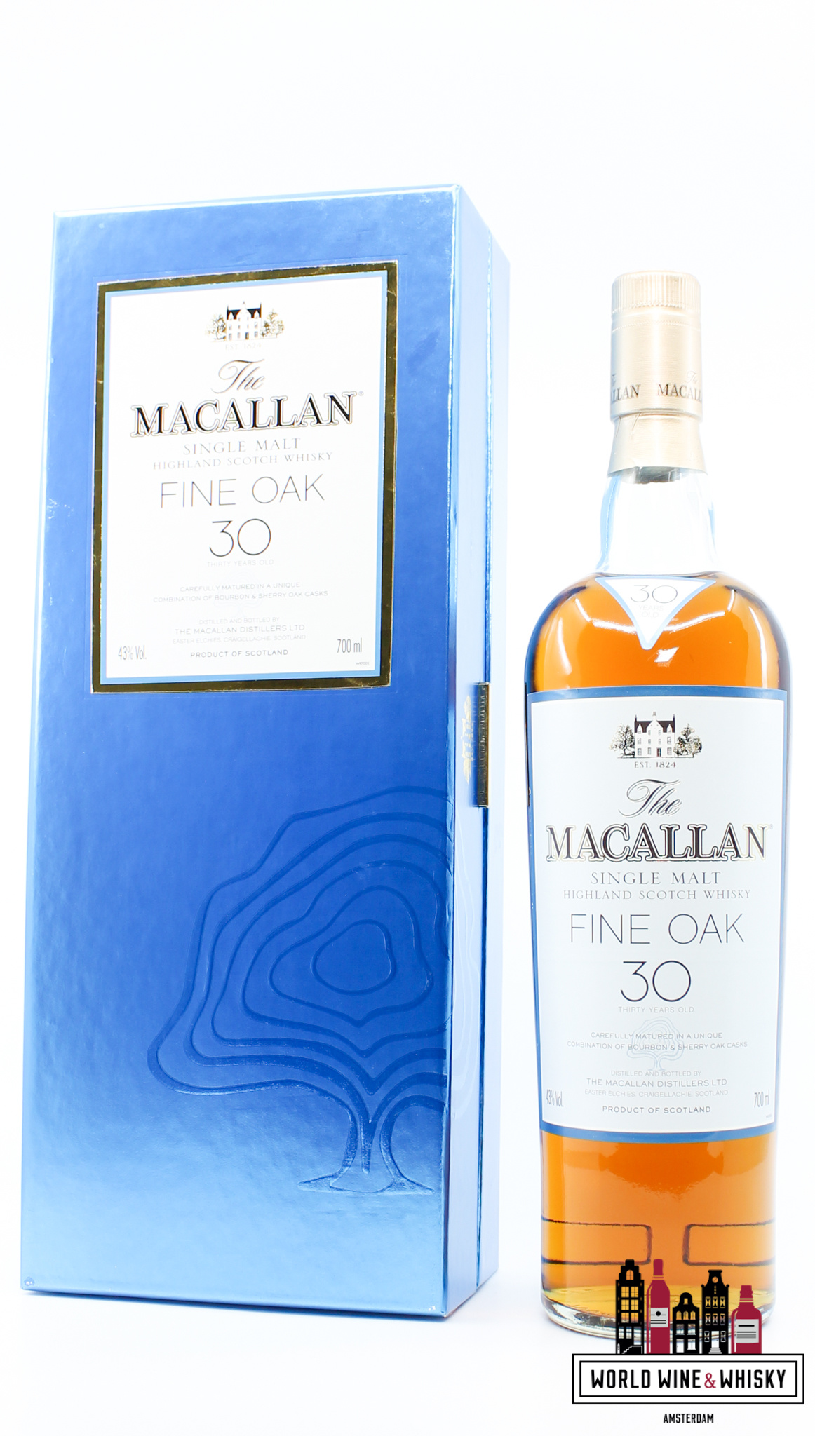 The Macallan Macallan 30 Years Old 2007 - Fine Oak 43%