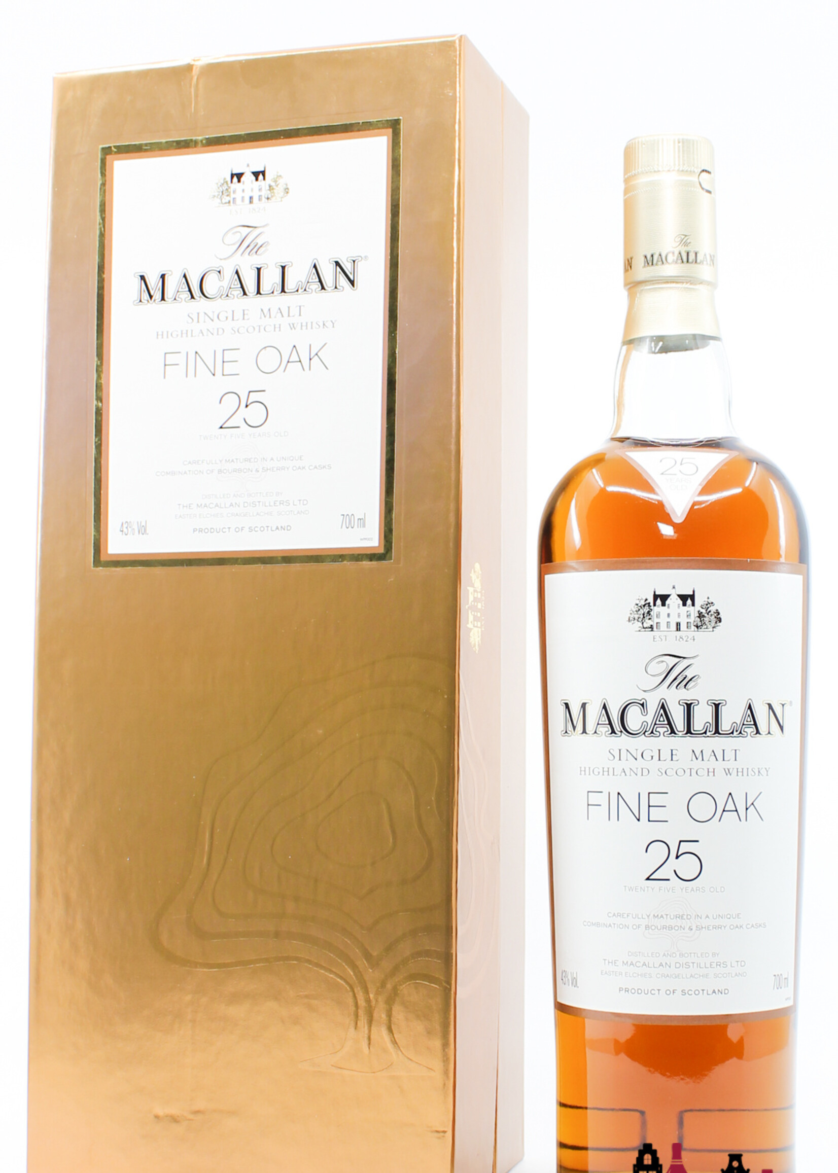 The Macallan Macallan 25 Years Old 2004 - Fine Oak 43%