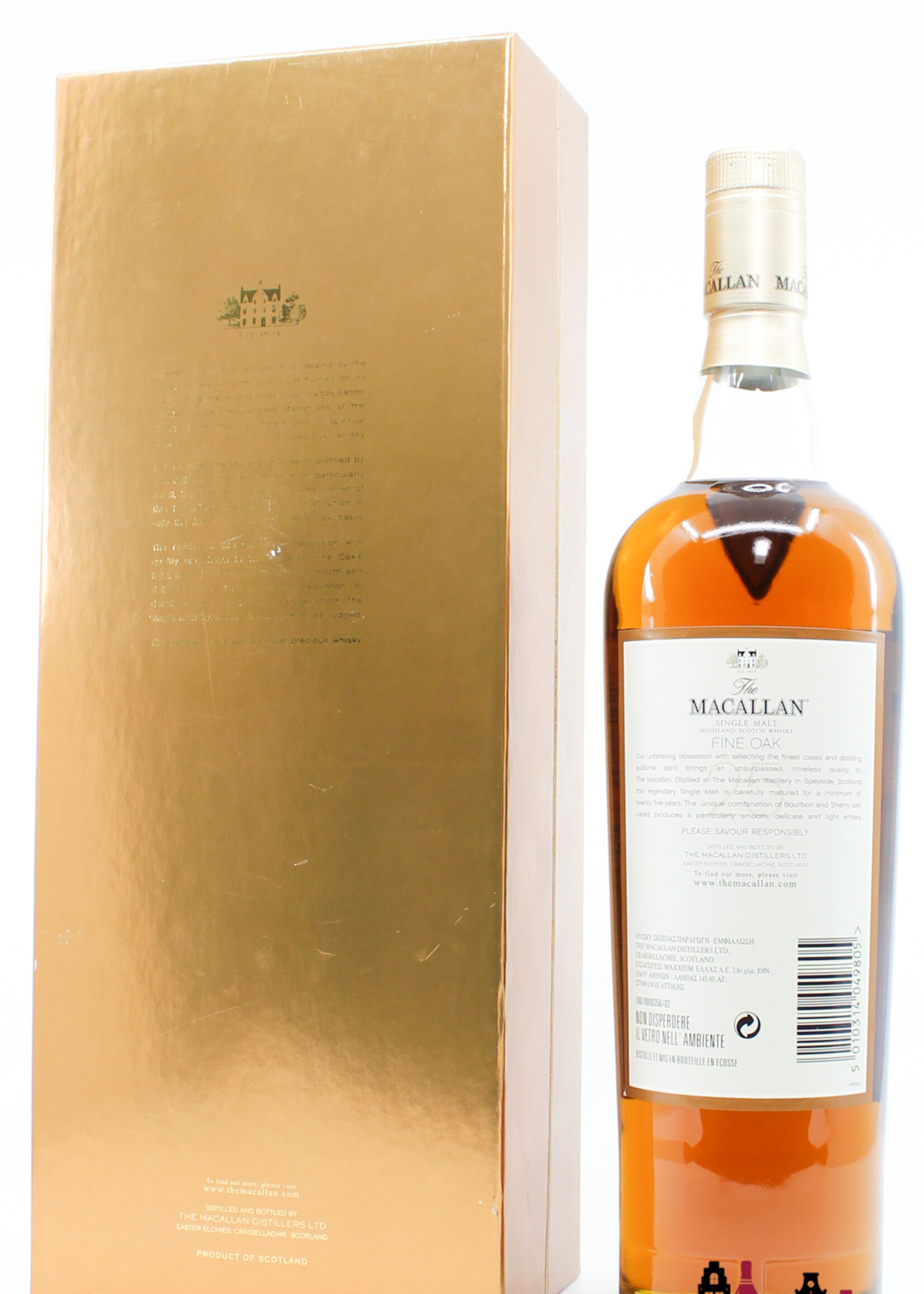 The Macallan Macallan 25 Years Old 2004 - Fine Oak 43%