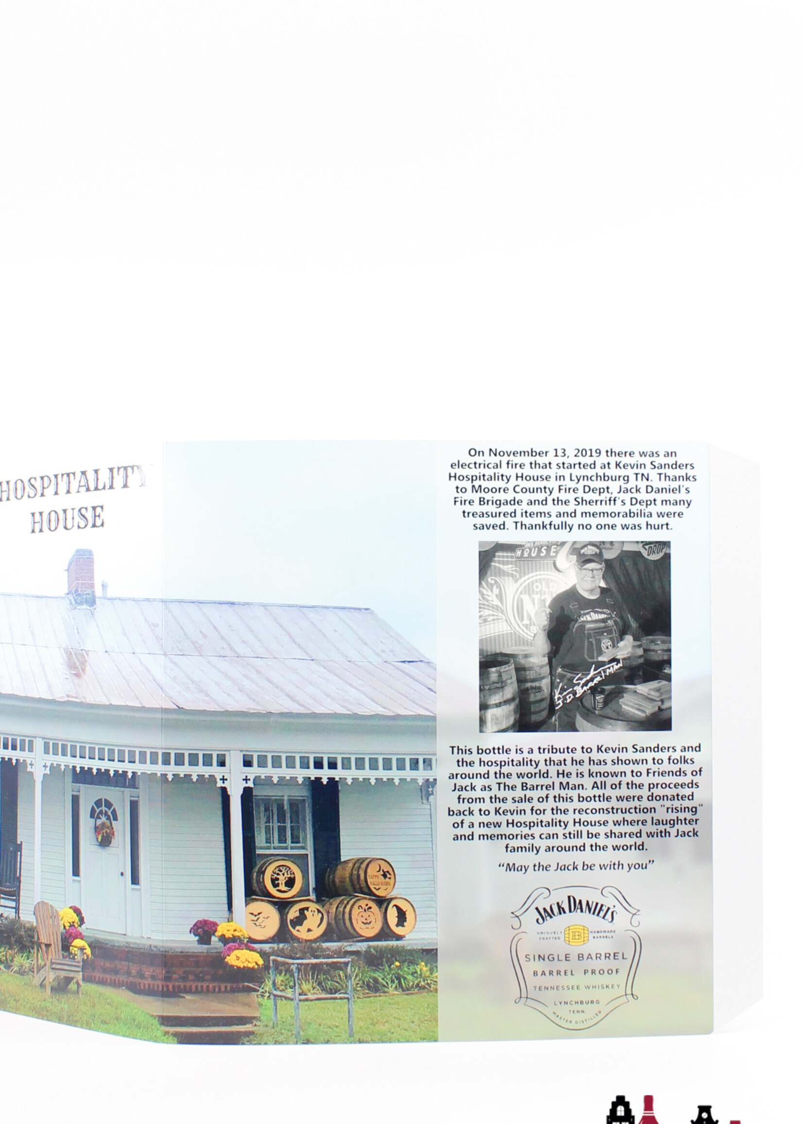 Jack Daniel's Jack Daniel's - Single Barrel Select - Hospitality House Rising 2020 66.55% (133.1 Proof)