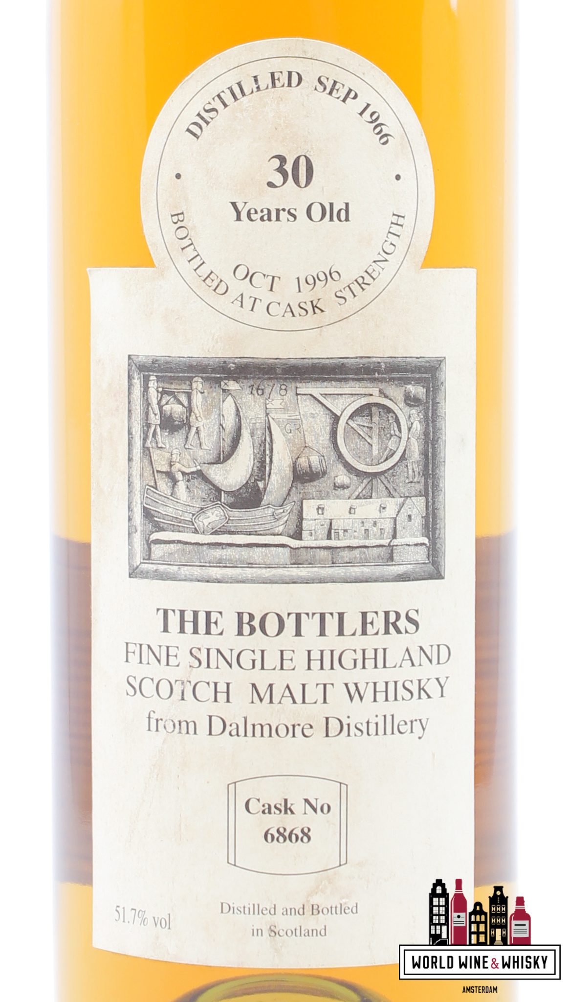 Dalmore Dalmore 30 Years Old 1966 1996 - Cask 6868 - The Bottlers 51.7%