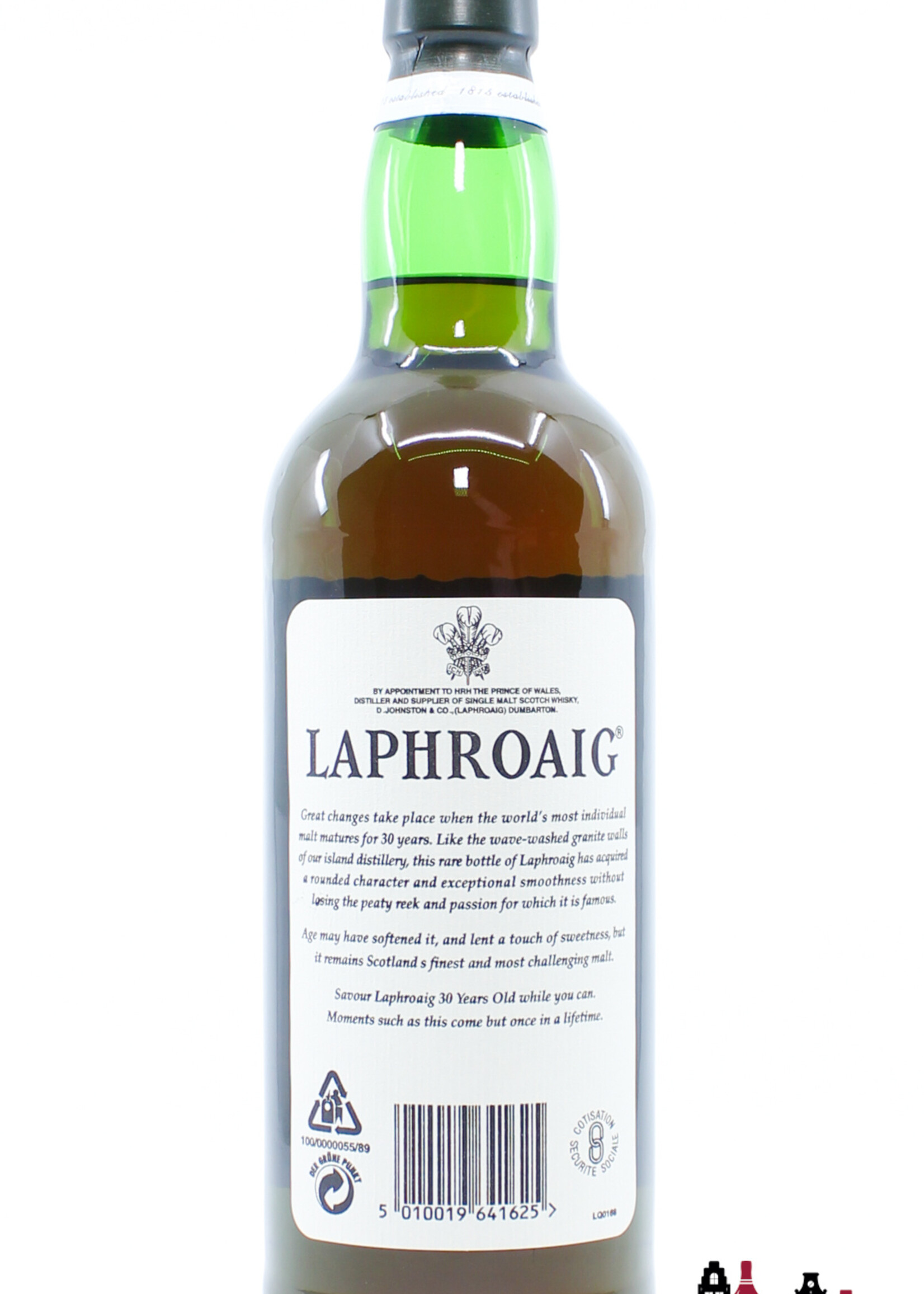 Laphroaig Laphroaig 30 Years Old 1975 2006 - Extremely Rare 43% 700ml