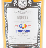 Ardbeg Ardbeg 1998 2015 - Cask 15032 - Malts of Scotland - Fulldram 10th Anniversary 56.8% (1 of 167)