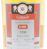 Littlemill Littlemill 20 Years Old 1990 2010 - Cask 736 - Malts of Scotland 'Clubs/Fulldram' 53.9% (1 of 183)