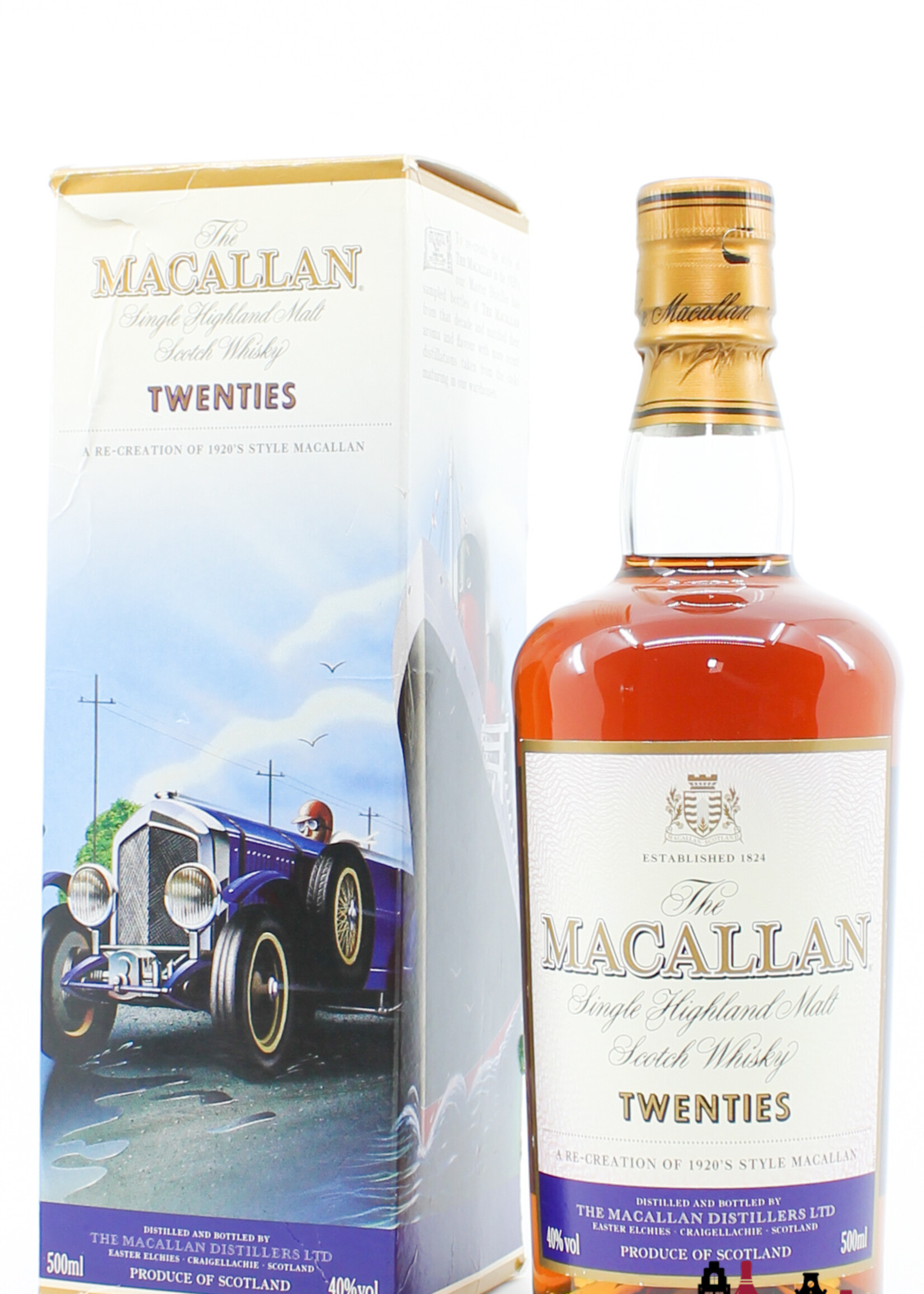 The Macallan Macallan Travel Series 1920's - Twenties  (bottled in 2004) 40% 500ml