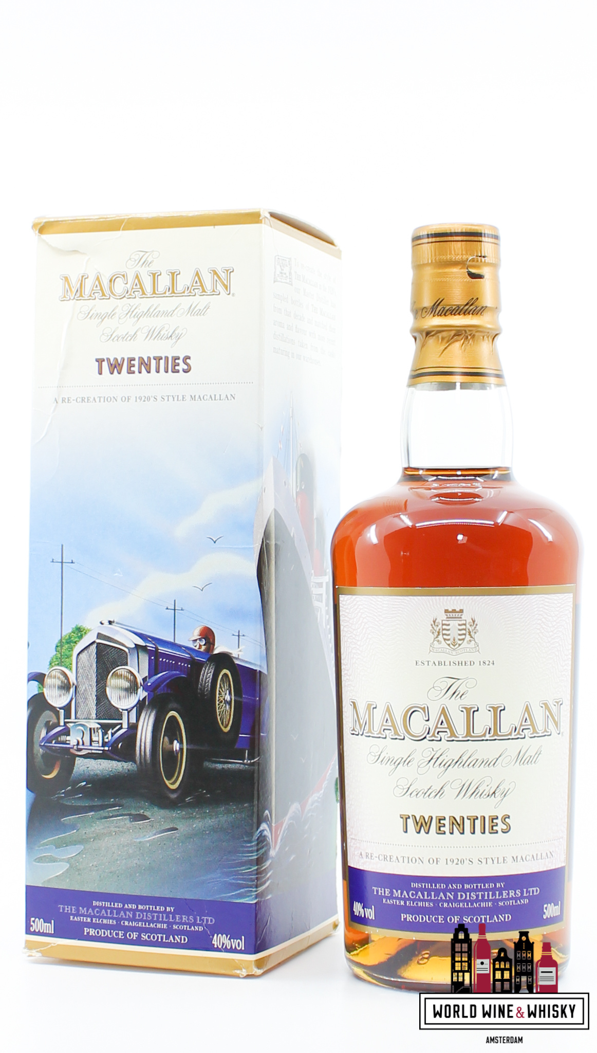 Macallan Macallan Travel Series 1920's - Twenties  (bottled in 2004) 40% 500ml