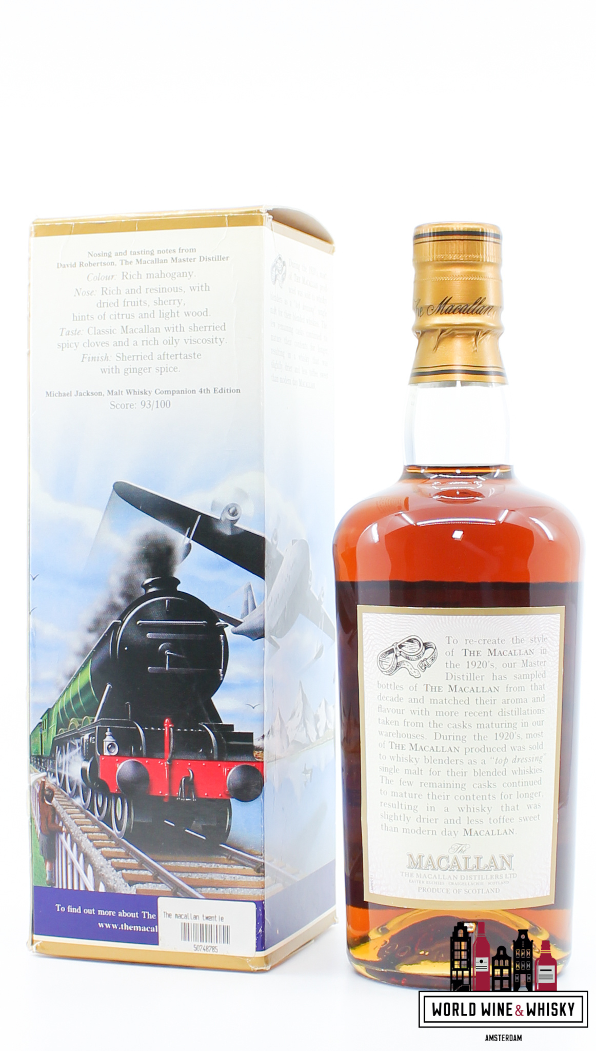 Macallan Macallan Travel Series 1920's - Twenties  (bottled in 2004) 40% 500ml