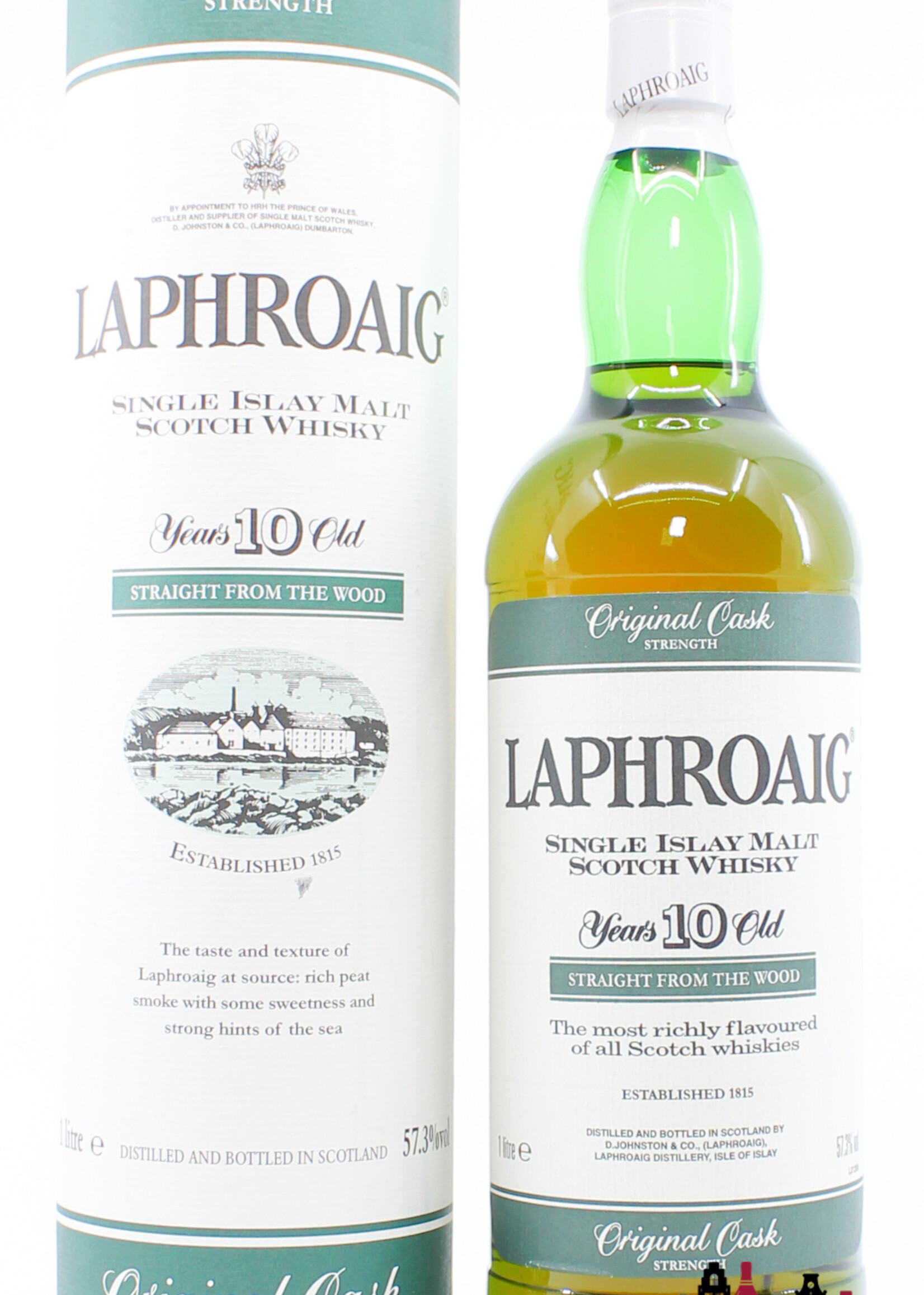 Laphroaig Laphroaig 10 Years Old 2000 - Original Cask Strength - Straight from the Wood 57.3% (1 liter)