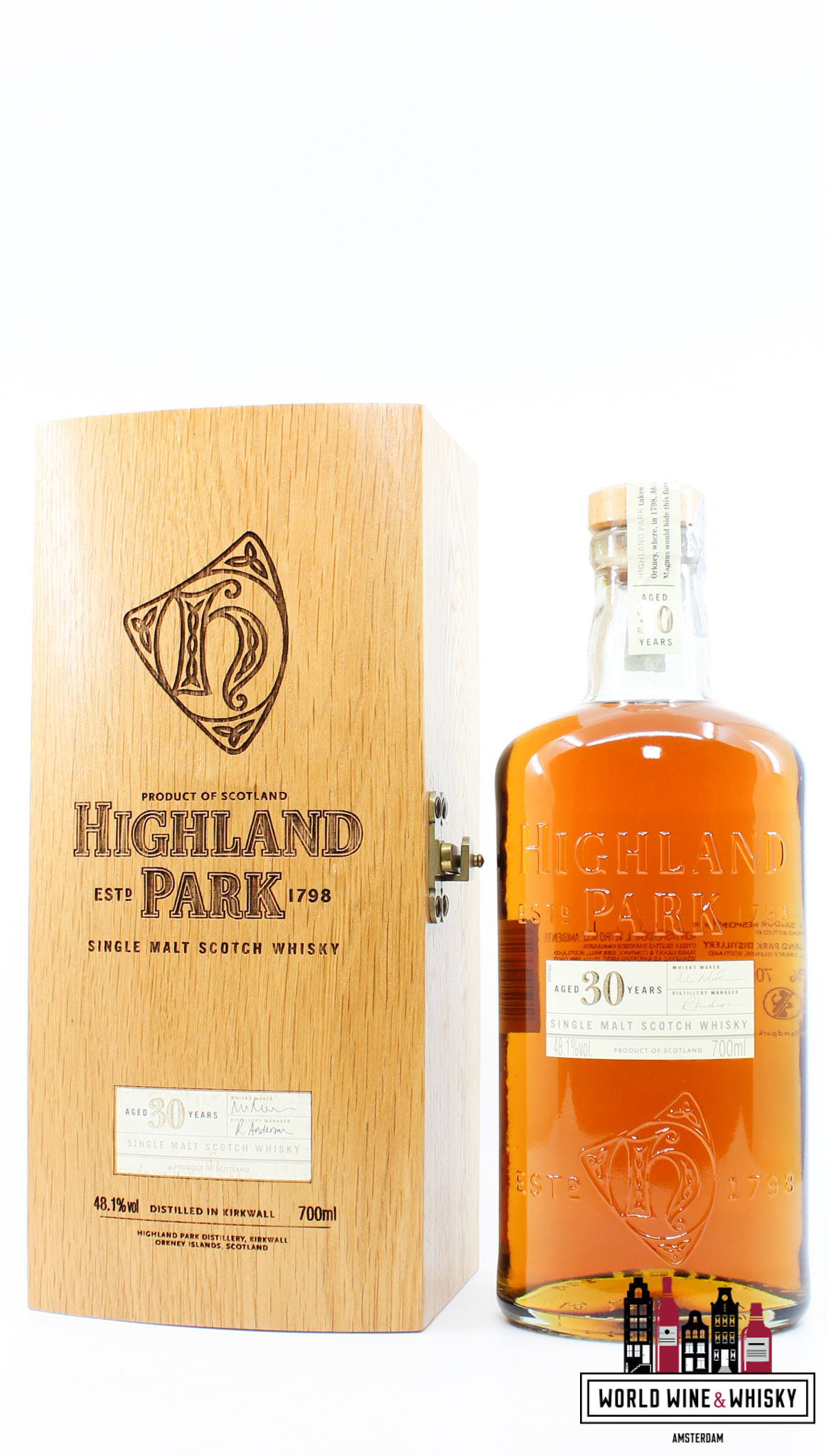 Highland Park Highland Park 30 Years Old 2006 48.1% (in the luxury wooden case)