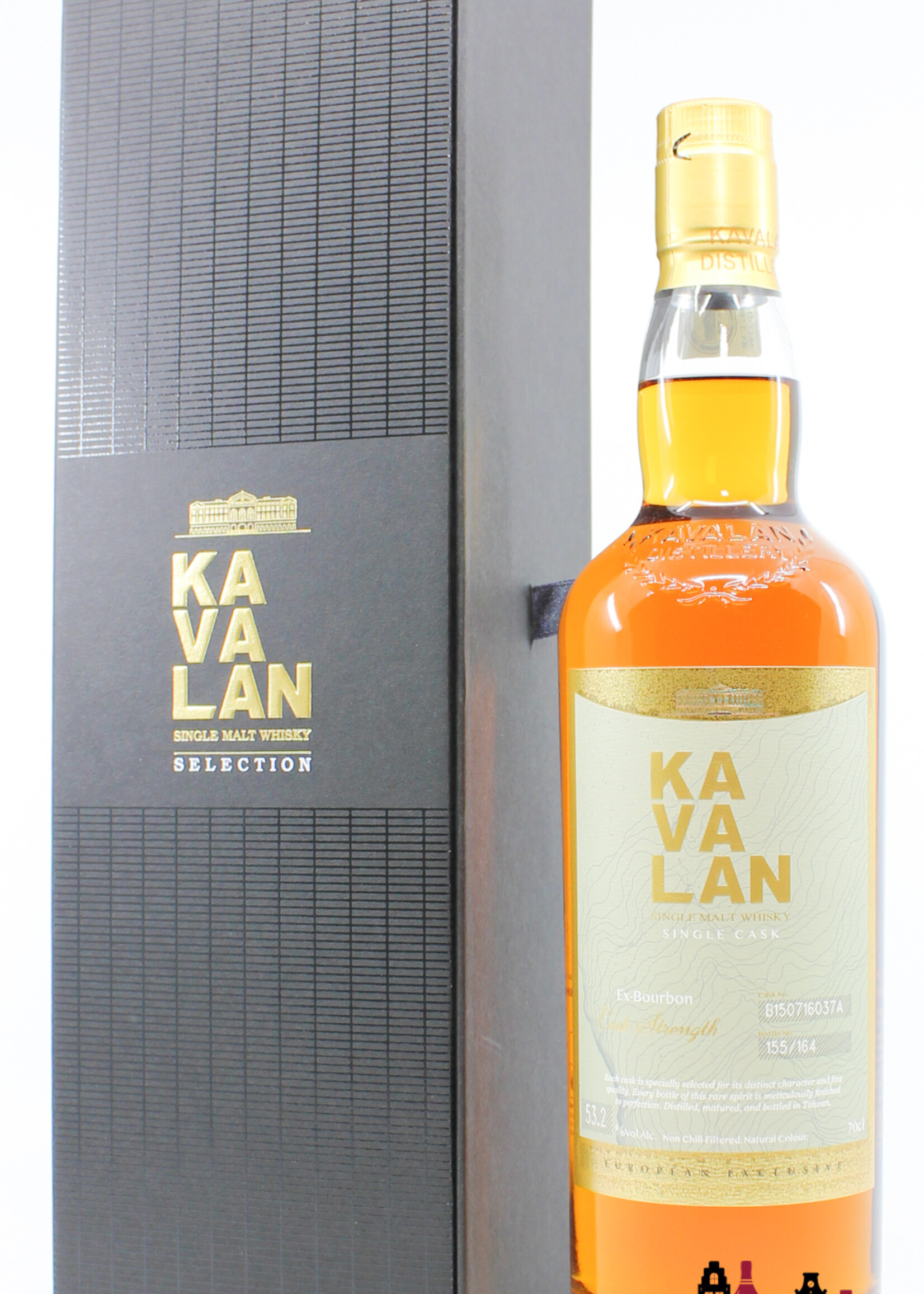 Kavalan Kavalan 2015 2022 - Ex-Bourbon - Selection - European Exclusive - Cask B150716037A 53.2% (1 of 164)