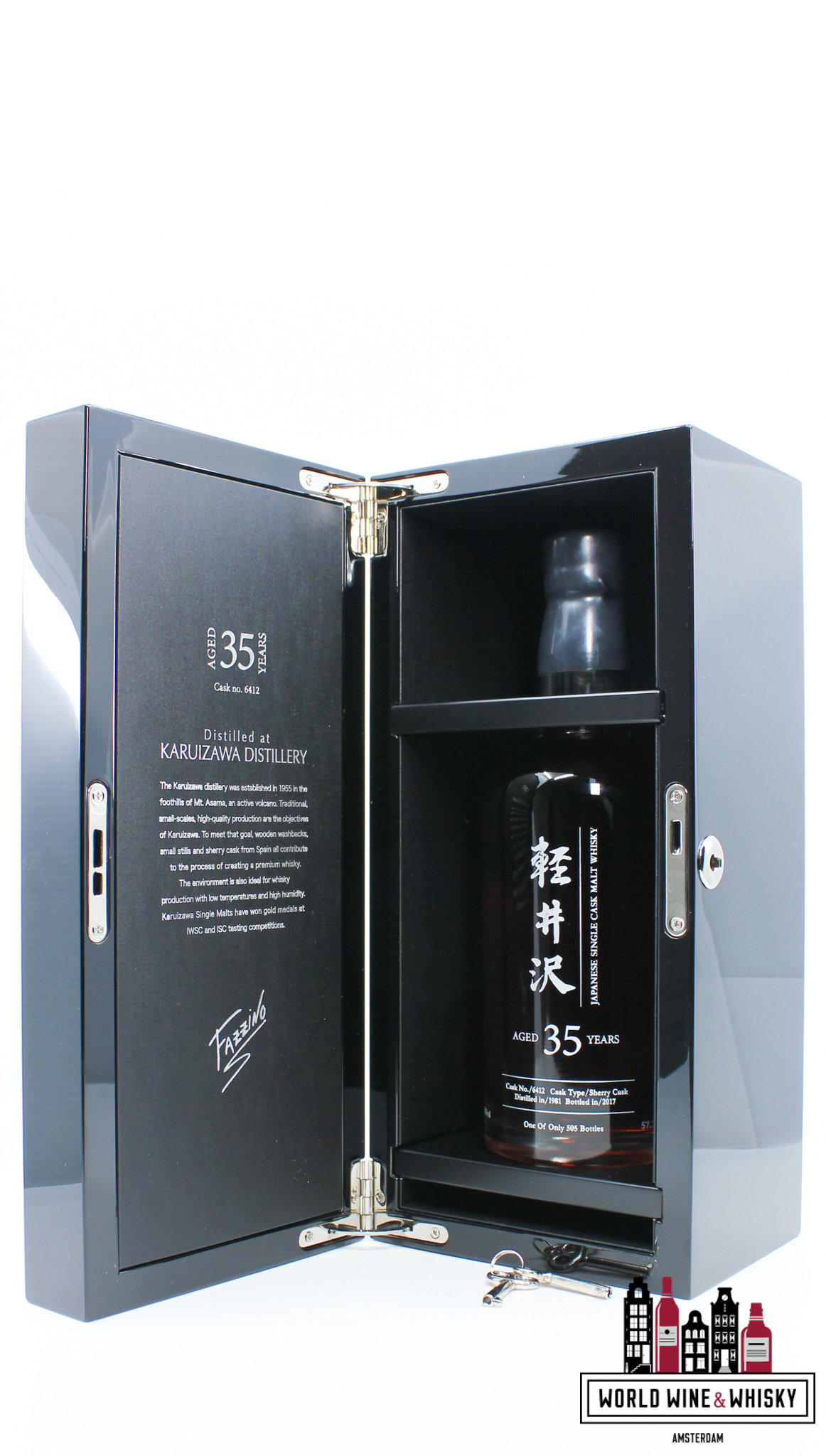 Karuizawa Karuizawa 35 Years Old 1981 2017 - Single Cask - Cask 6412 - artist Fazzino 57.7% (1 of 505)