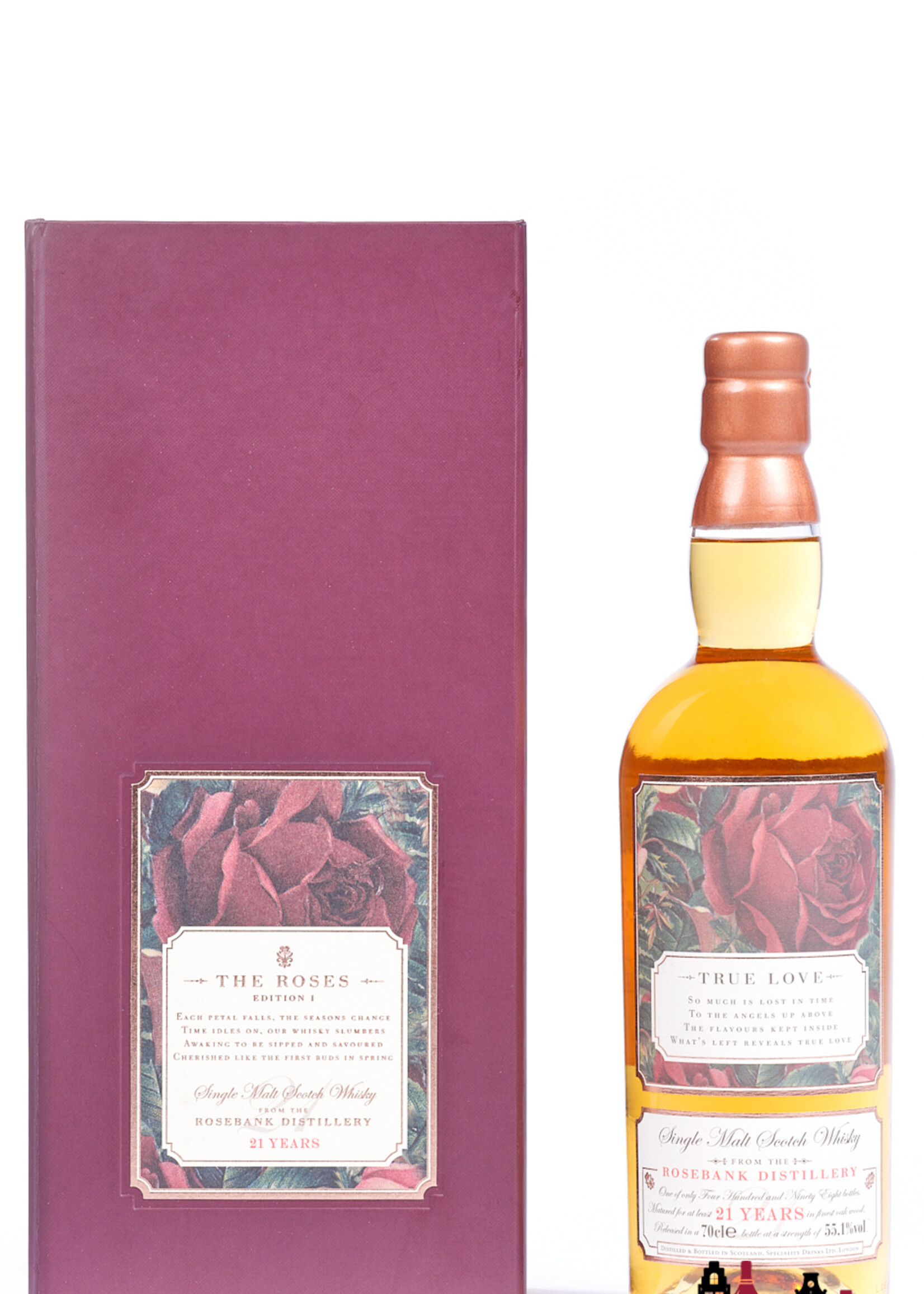 Rosebank Rosebank 21 Years Old 2016 - The Roses Edition 1 - True Love 55.1% (1 of 498)